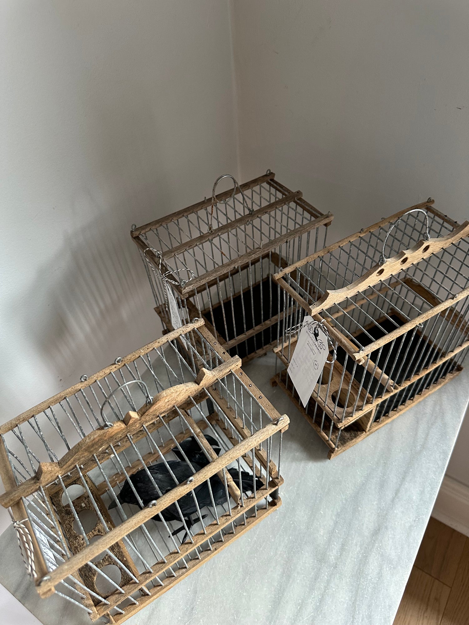 Vintage Mini Birdcages