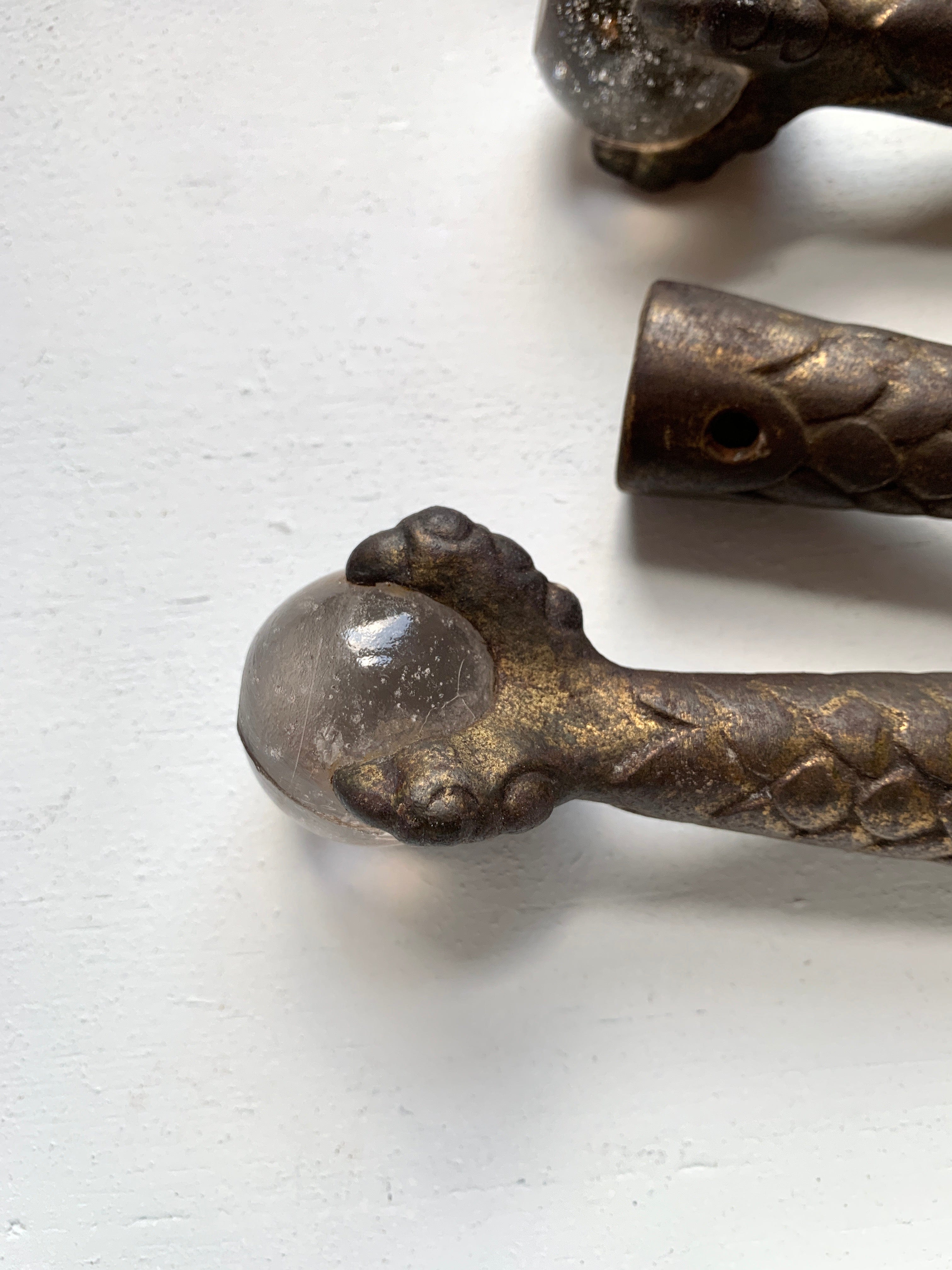 Antique Set/4 Ball+ Claw Feet