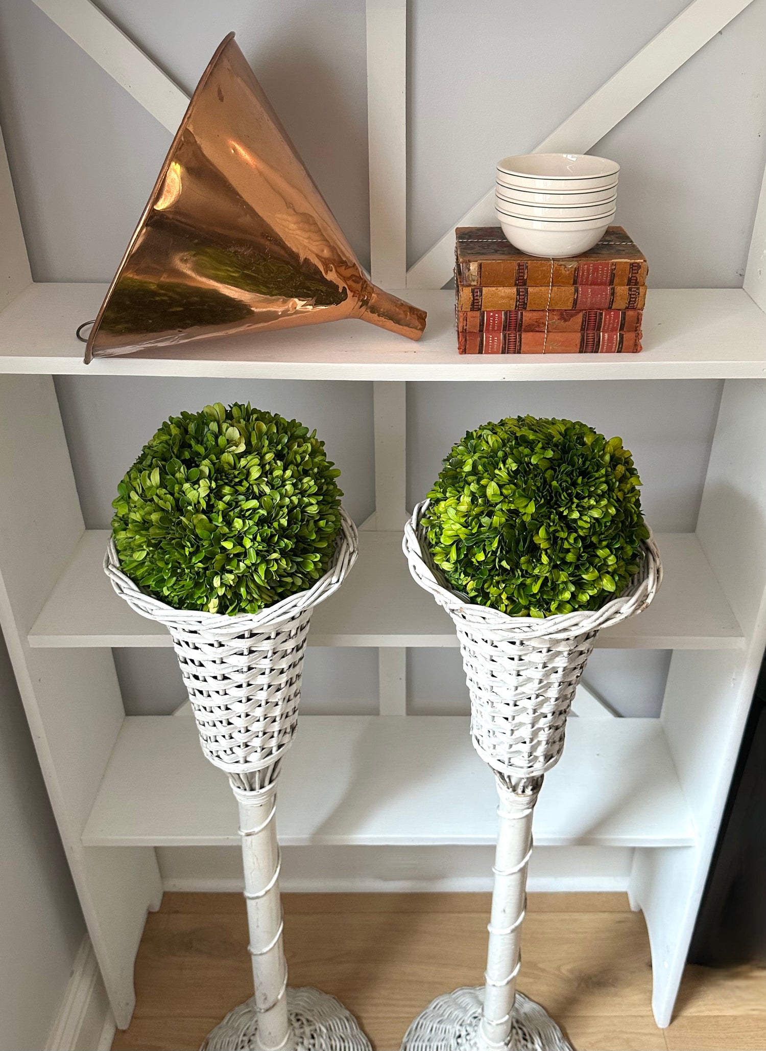 Antique Copper Funnel, 13.5"