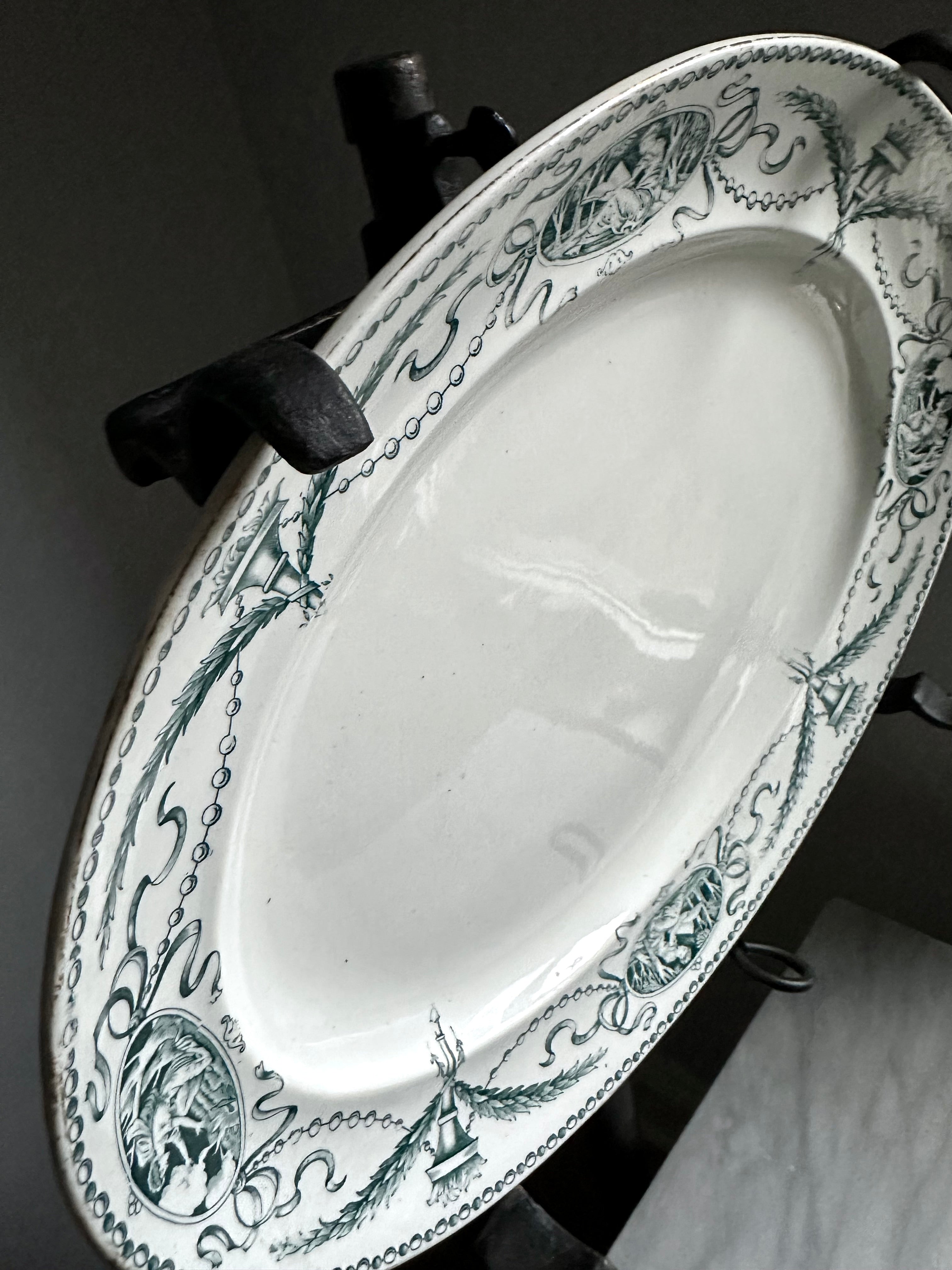 Antique English Transferware Platter