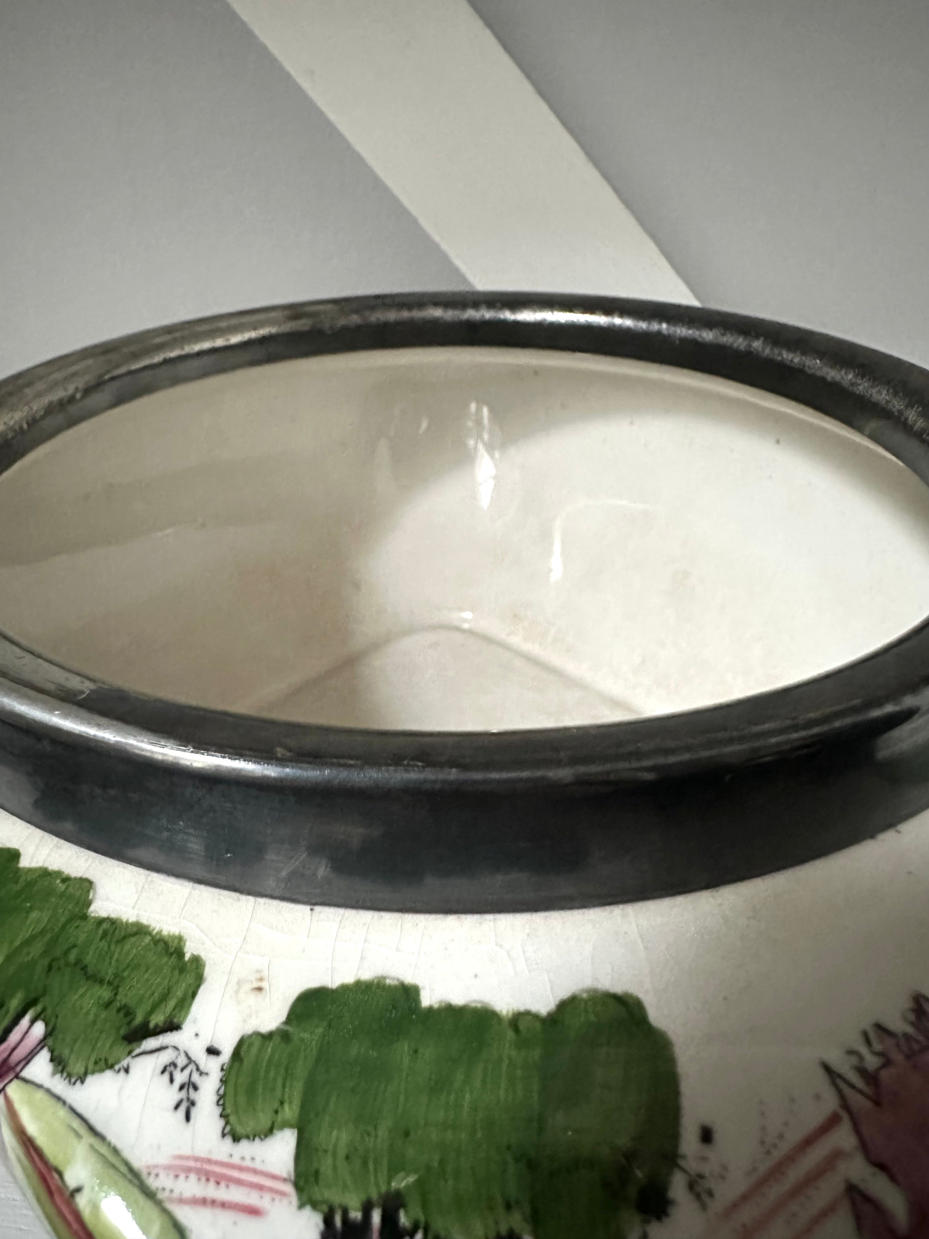 Antique English Painted Bowl