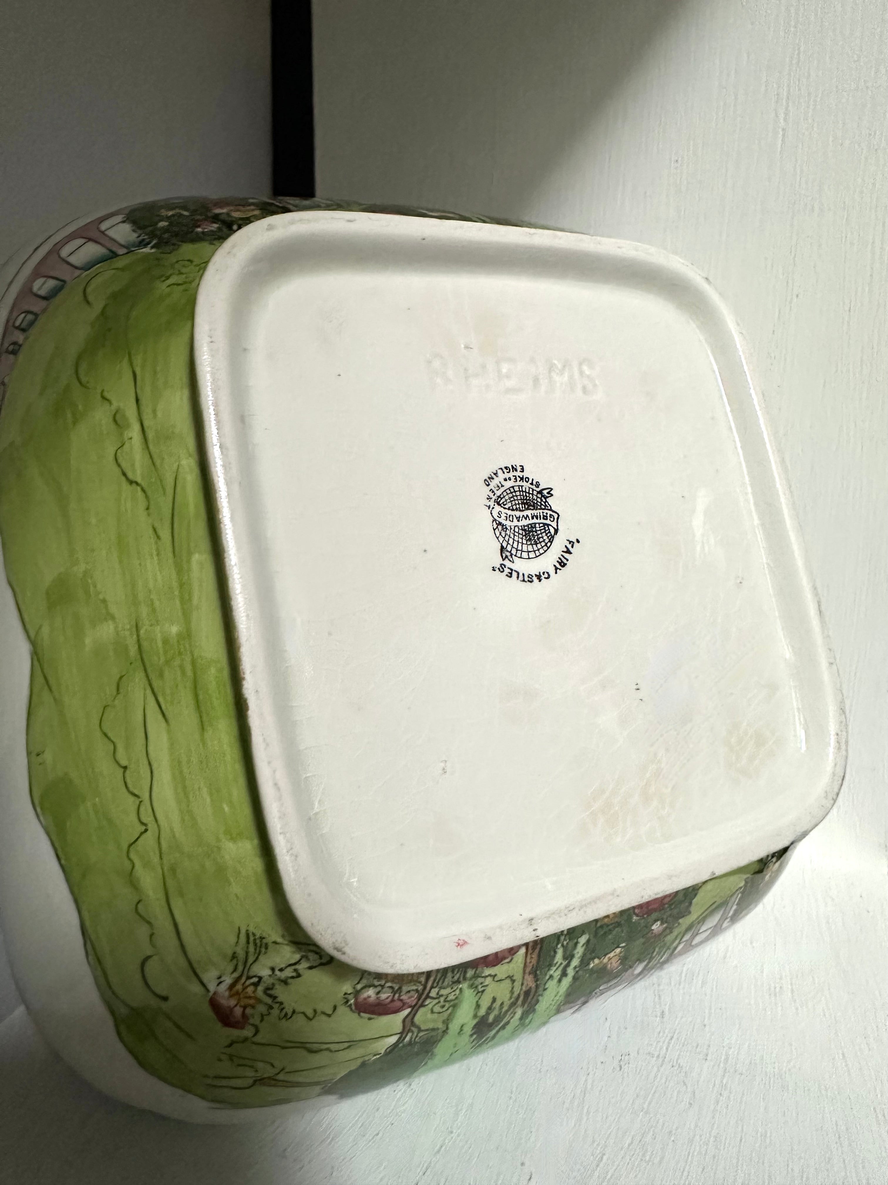 Antique English Painted Bowl