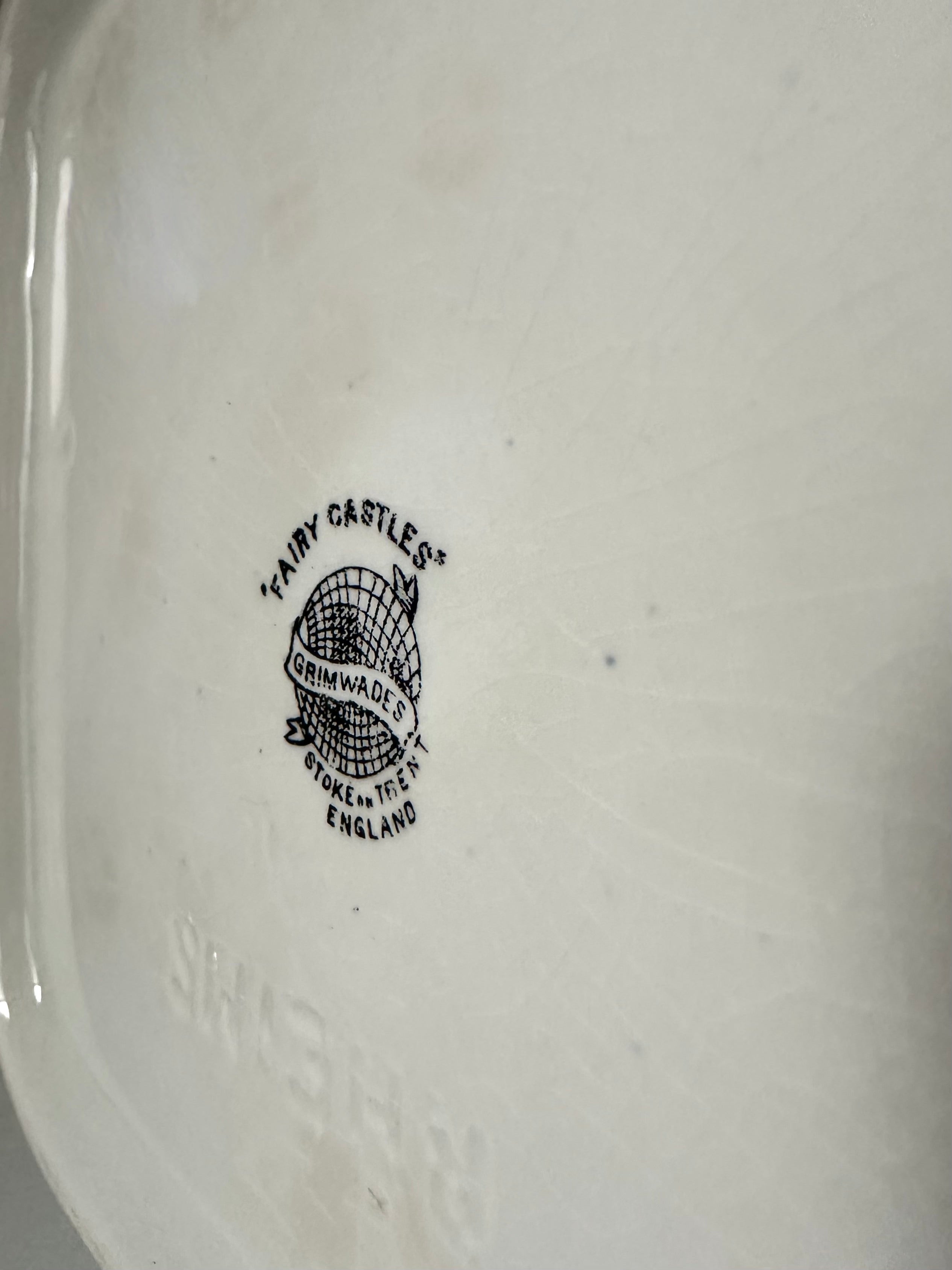 Antique English Painted Bowl