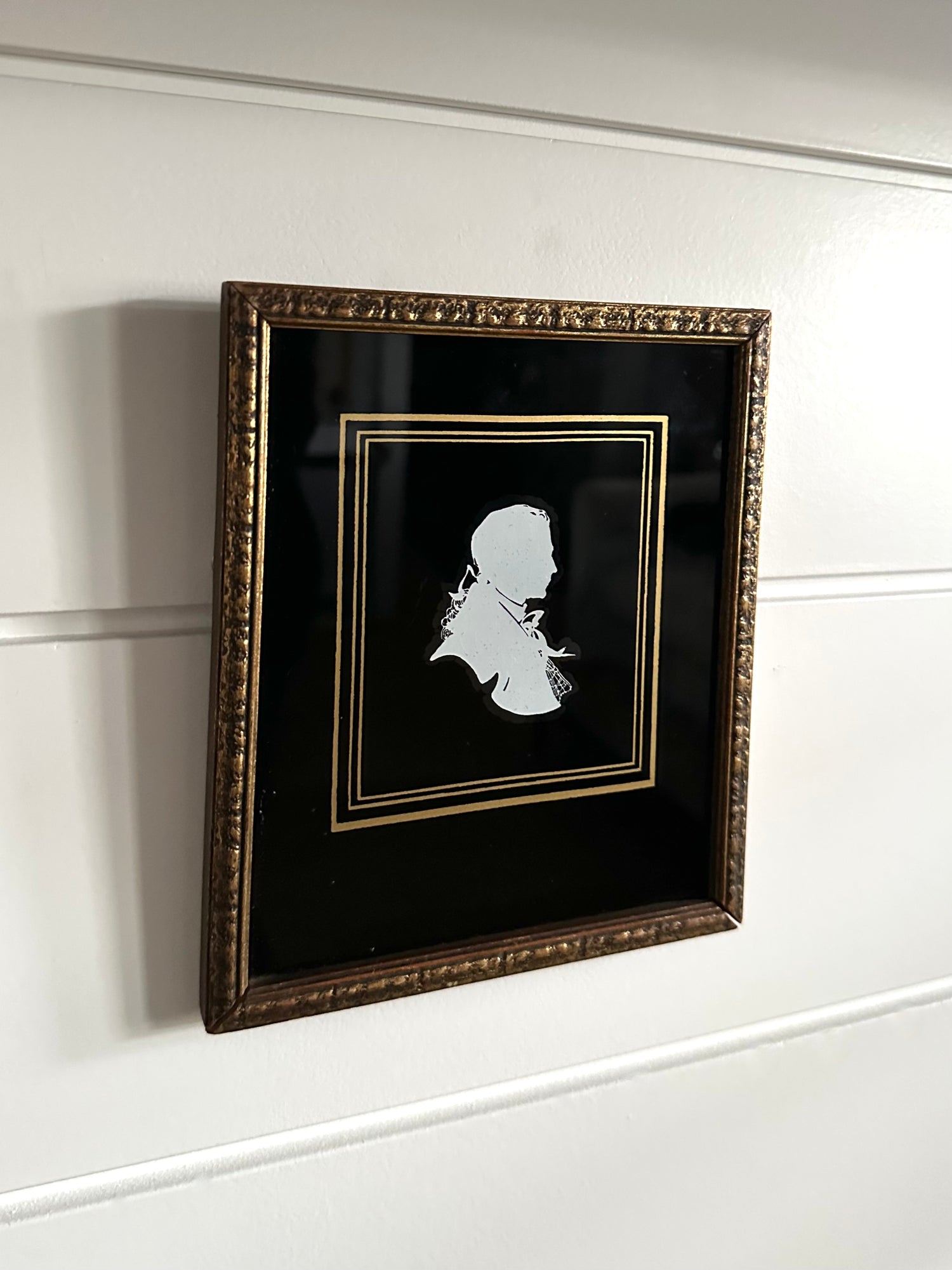 Antique Framed Silhouette
