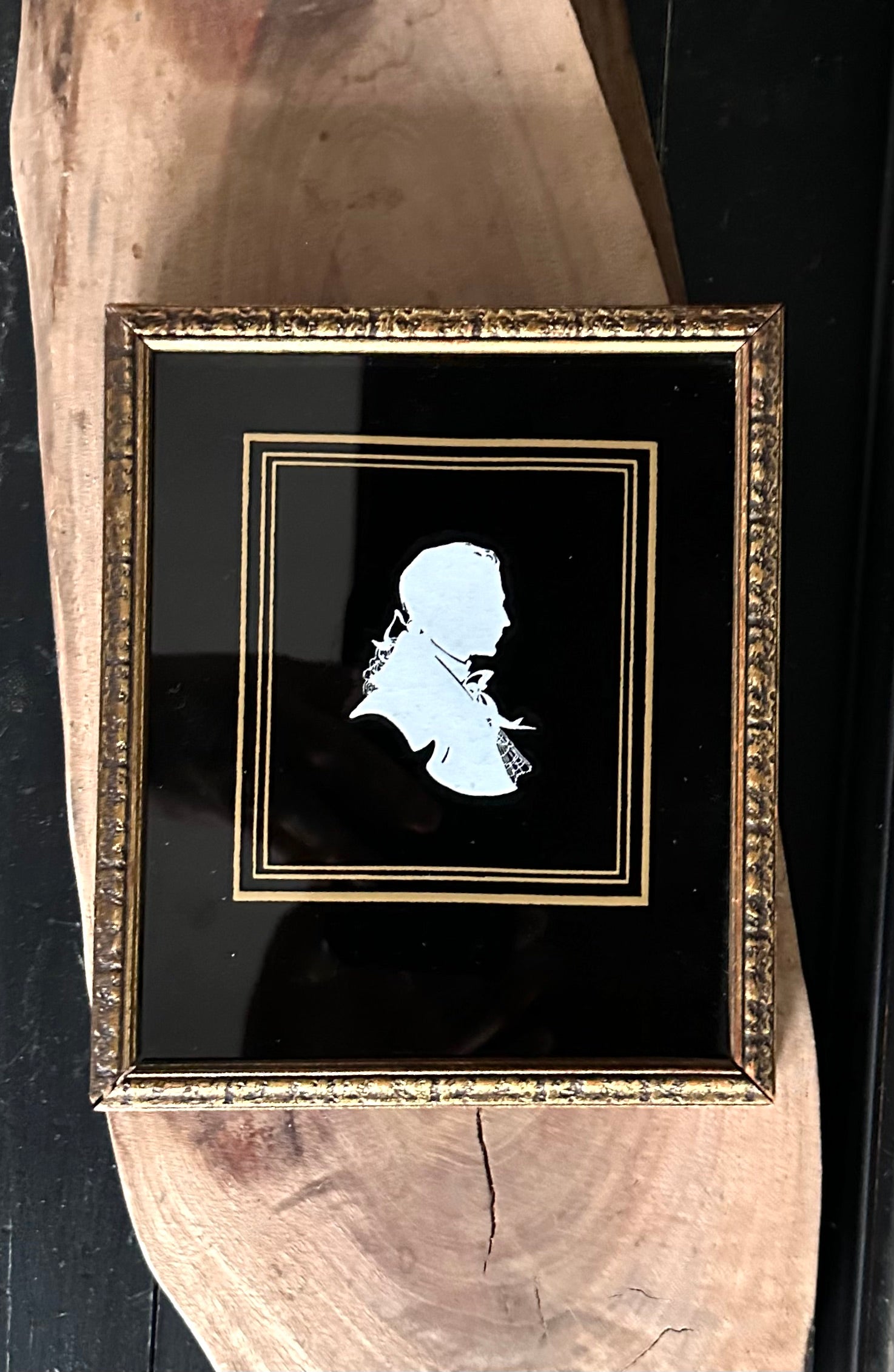 Antique Framed Silhouette