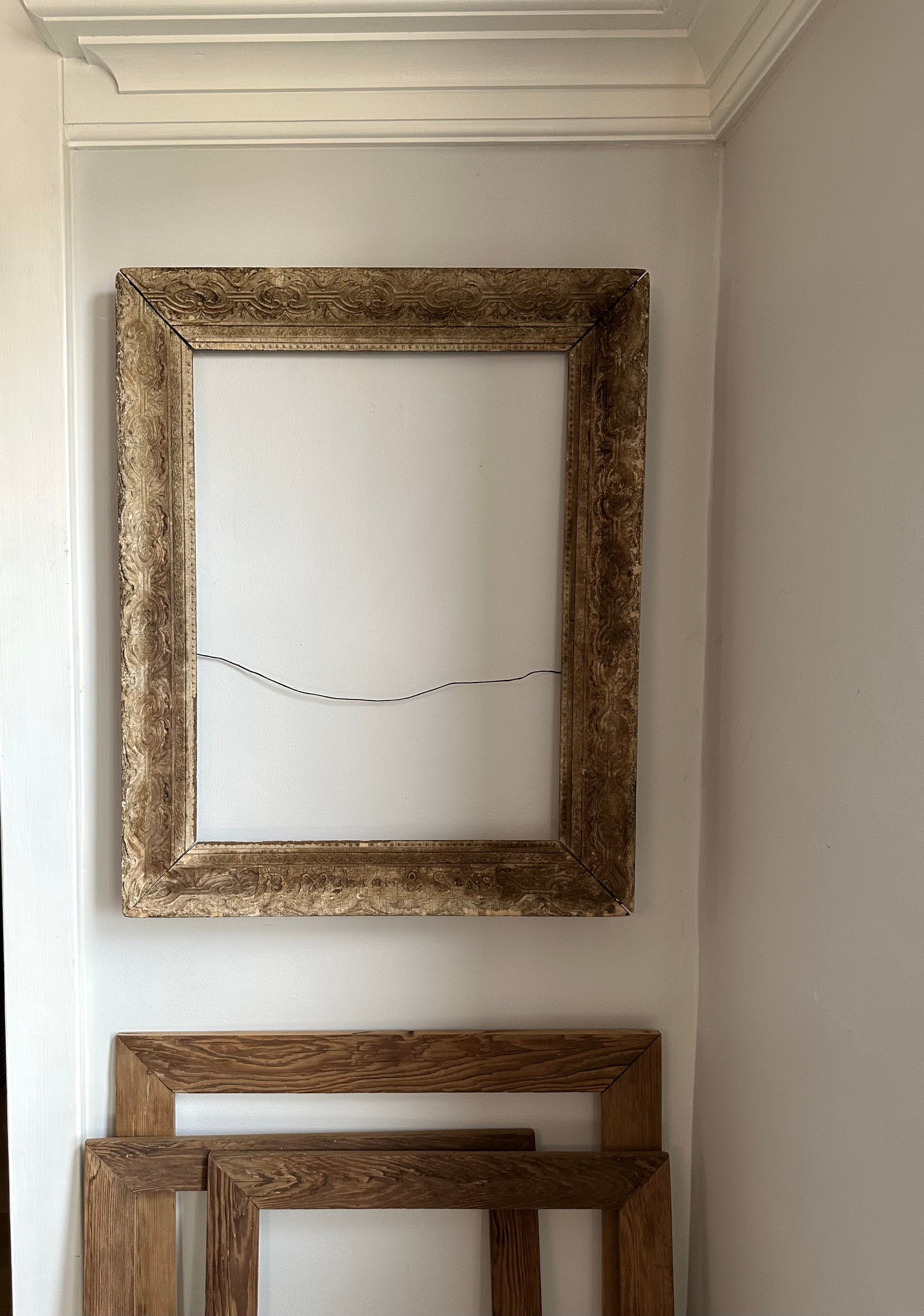 Antique Hamilton Historic Frame