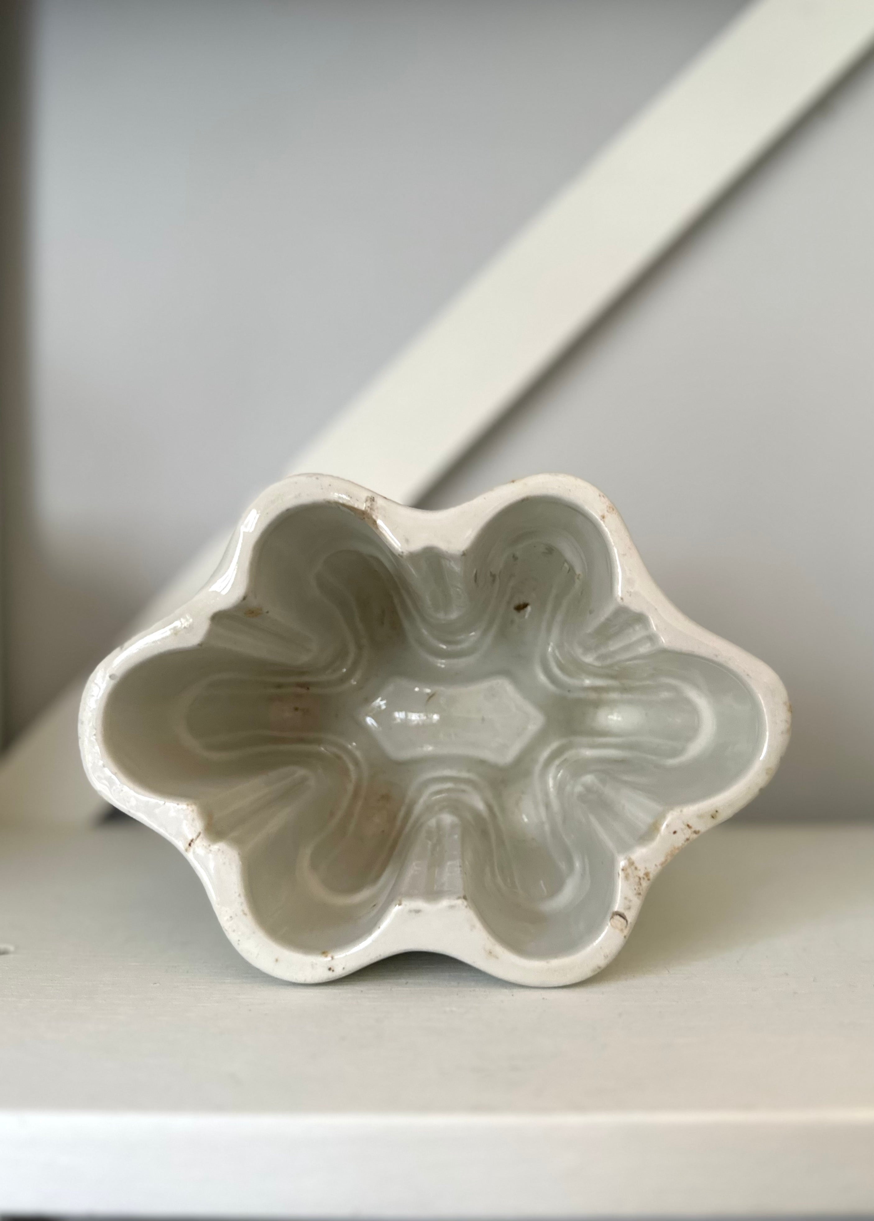 Antique Ironstone Jelly Mold
