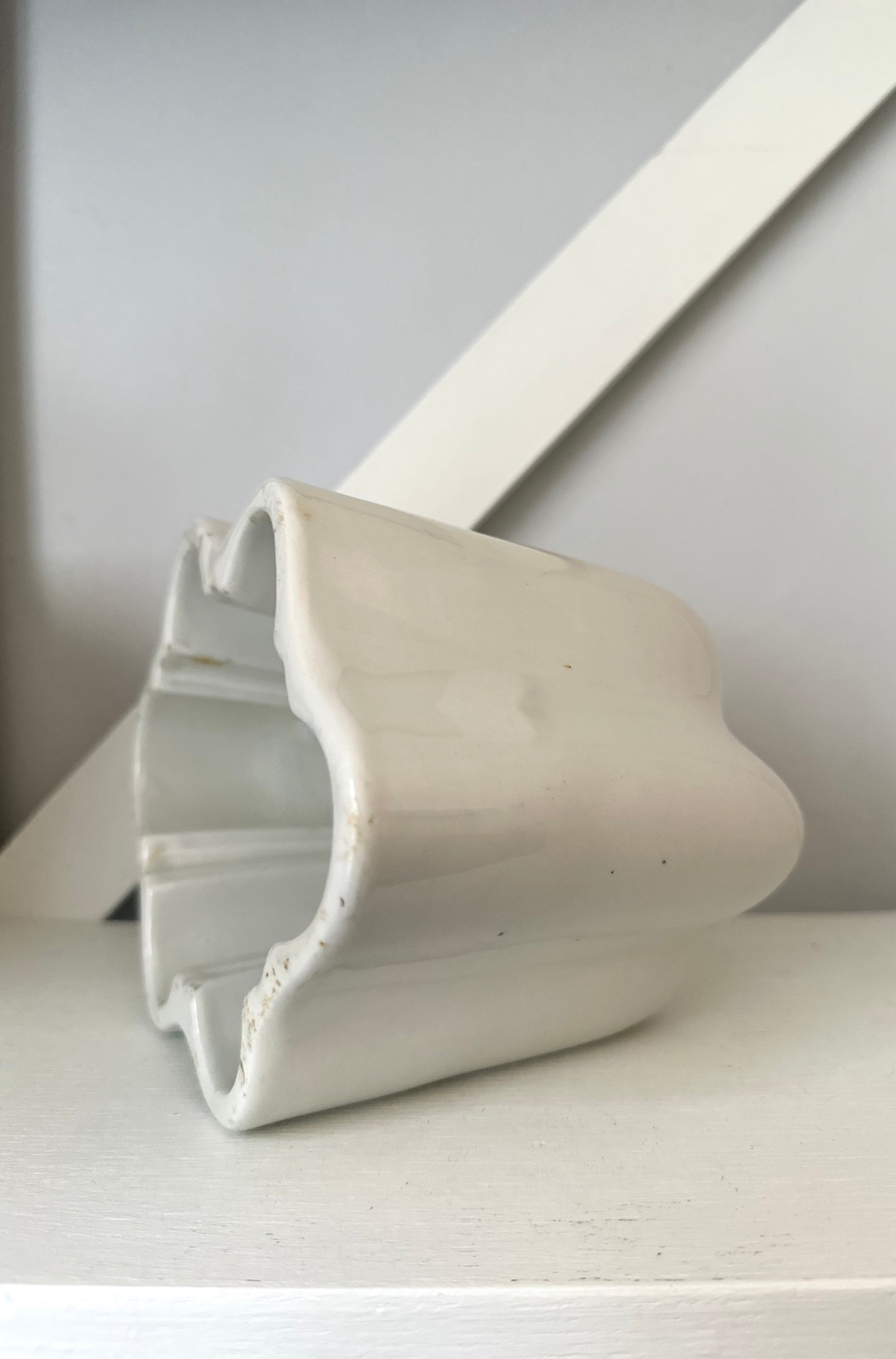 Antique Ironstone Jelly Mold