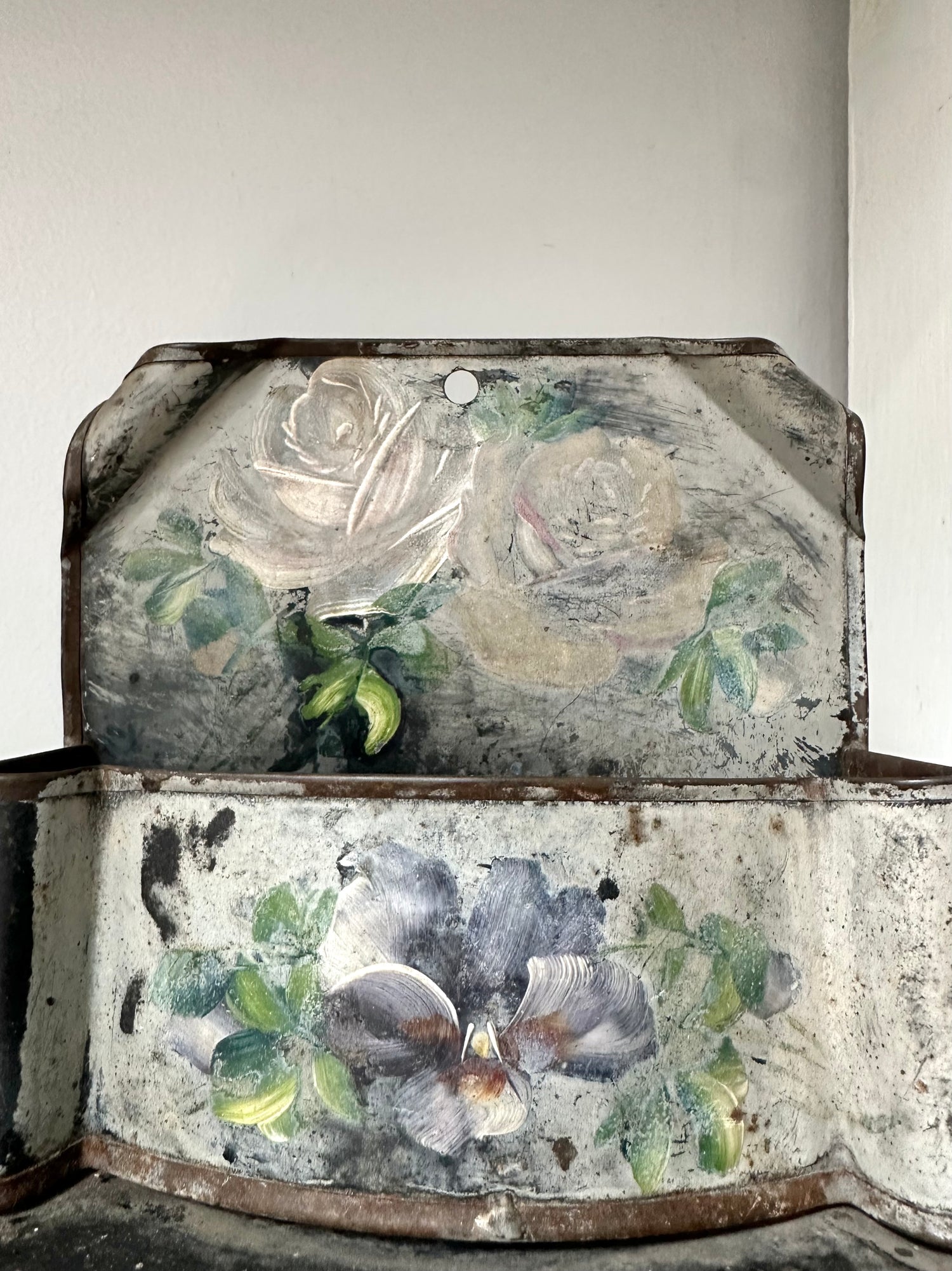 Antique Wall Pocket