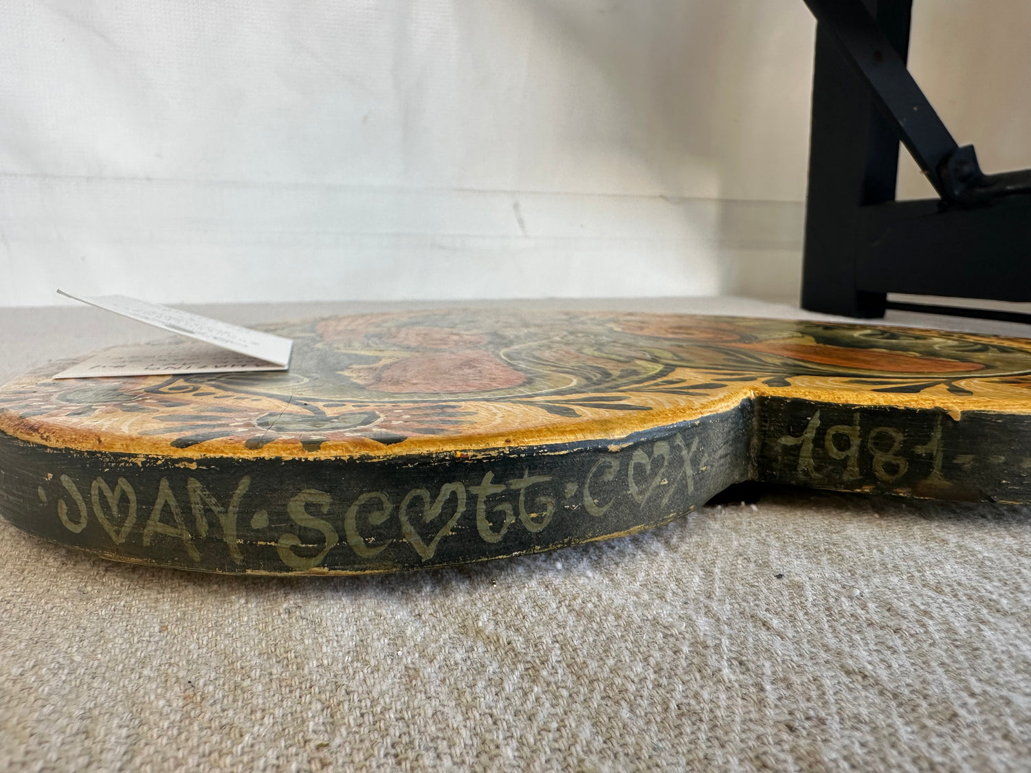 Vintage Folk Art Plaque