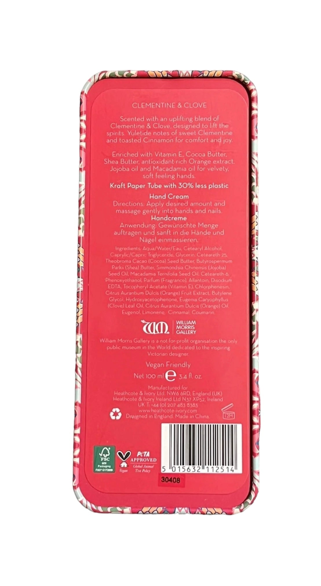 William Morris, Clementine + Clove