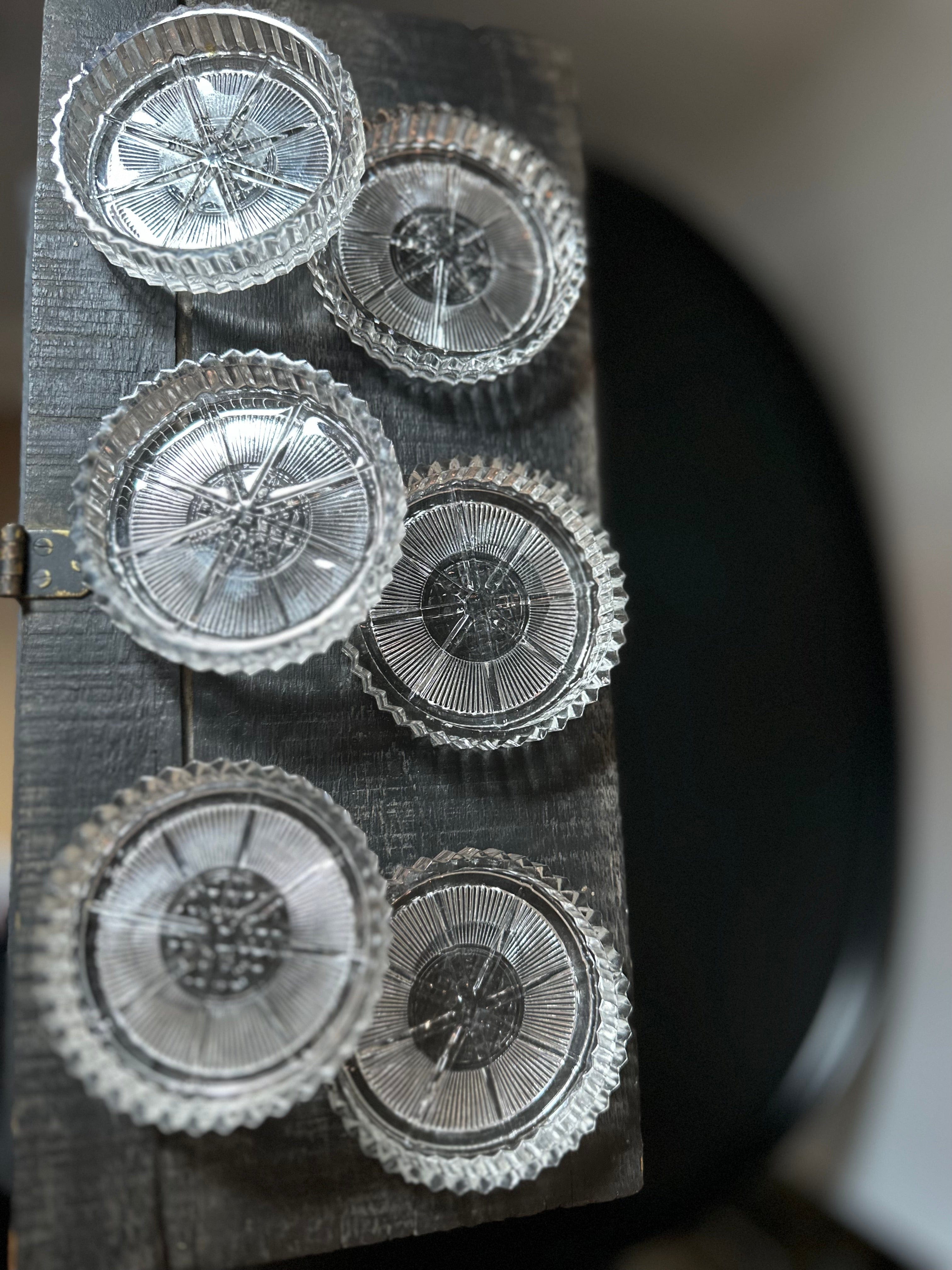 Set of 6 Vintage Coasters