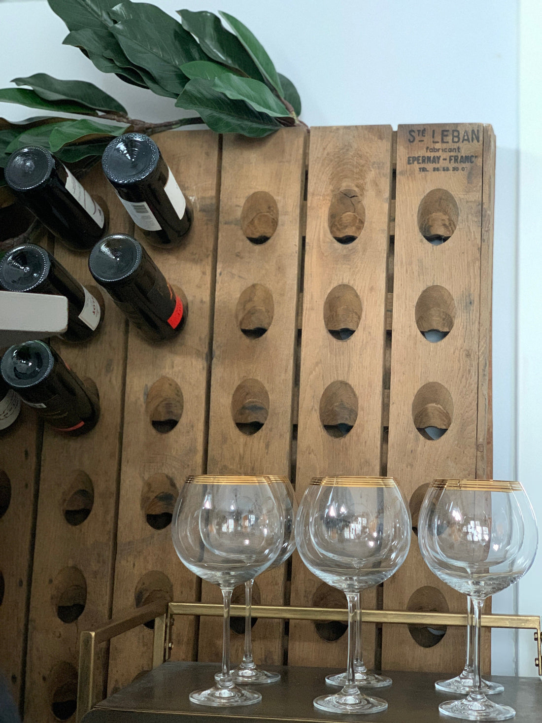 Set - 6 Wine Stem Glasses