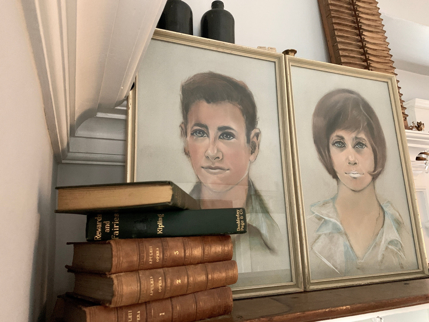 Vintage Headshot Art, Eaton&