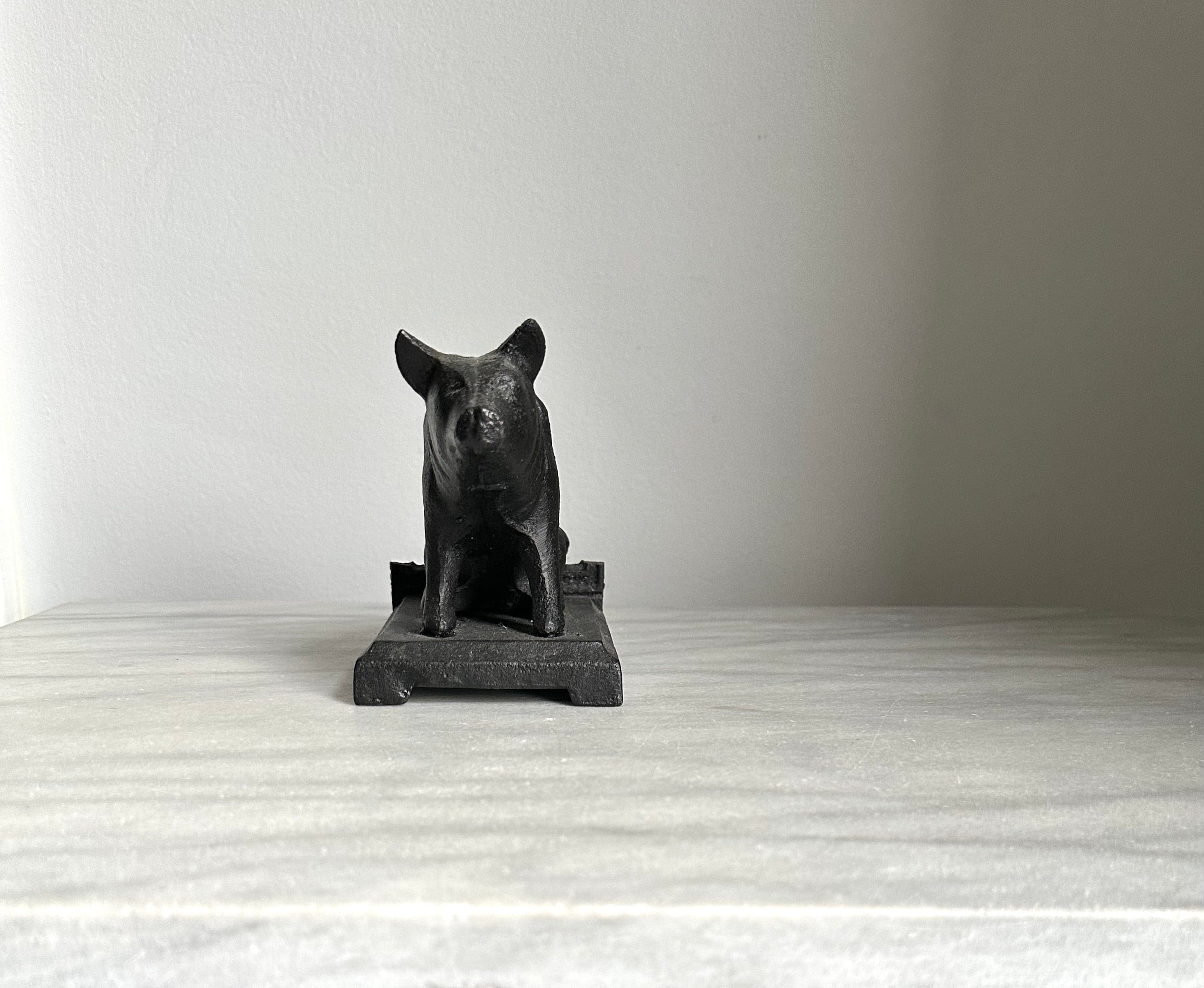 Cast Iron Piggy Doorstop