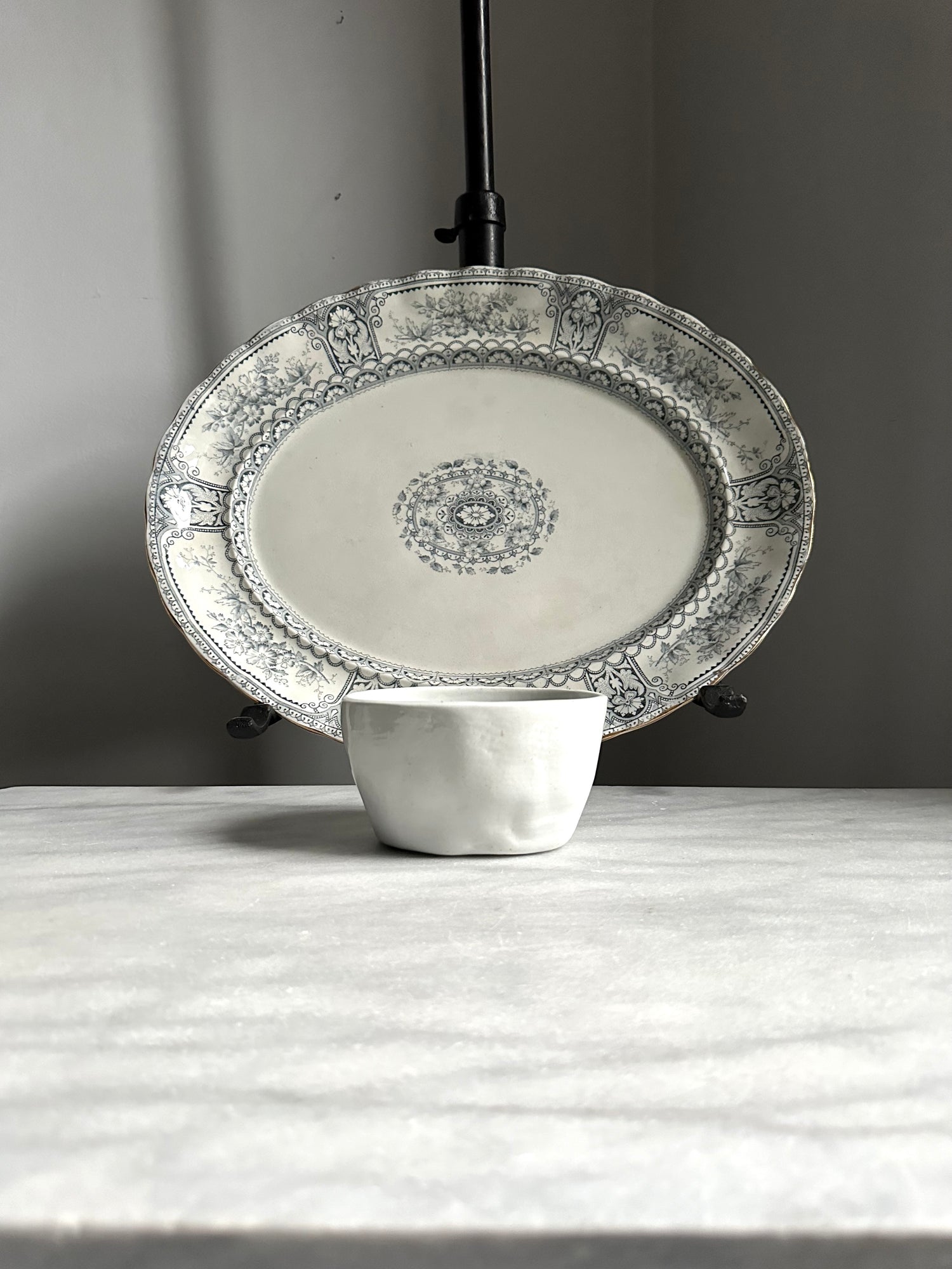 Ironstone Pudding/Jelly Mold