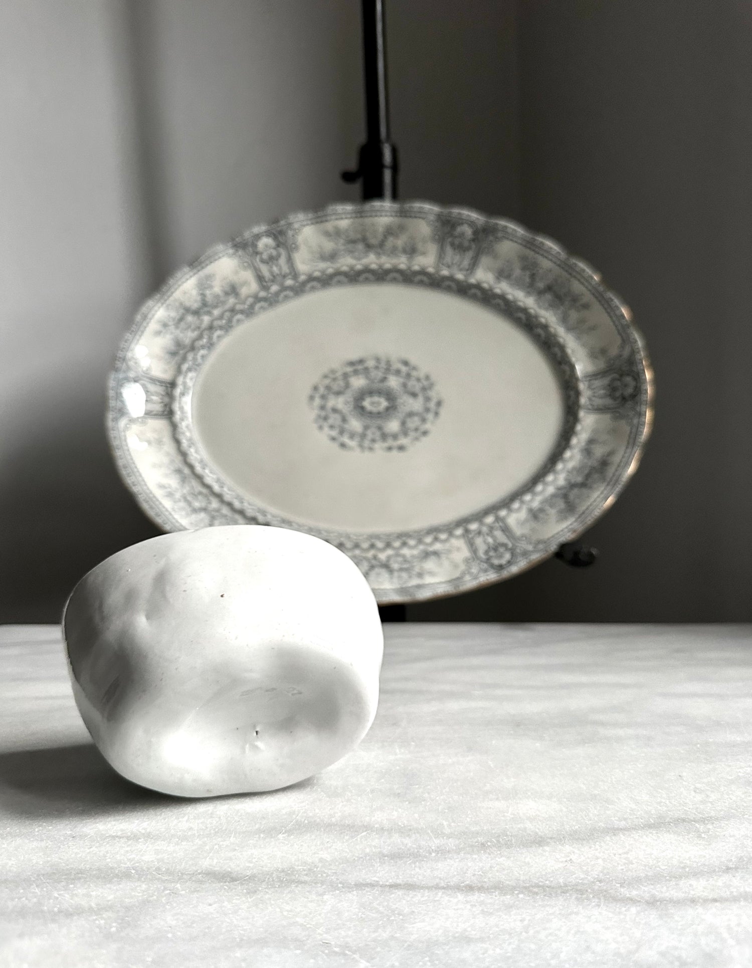 Ironstone Pudding/Jelly Mold