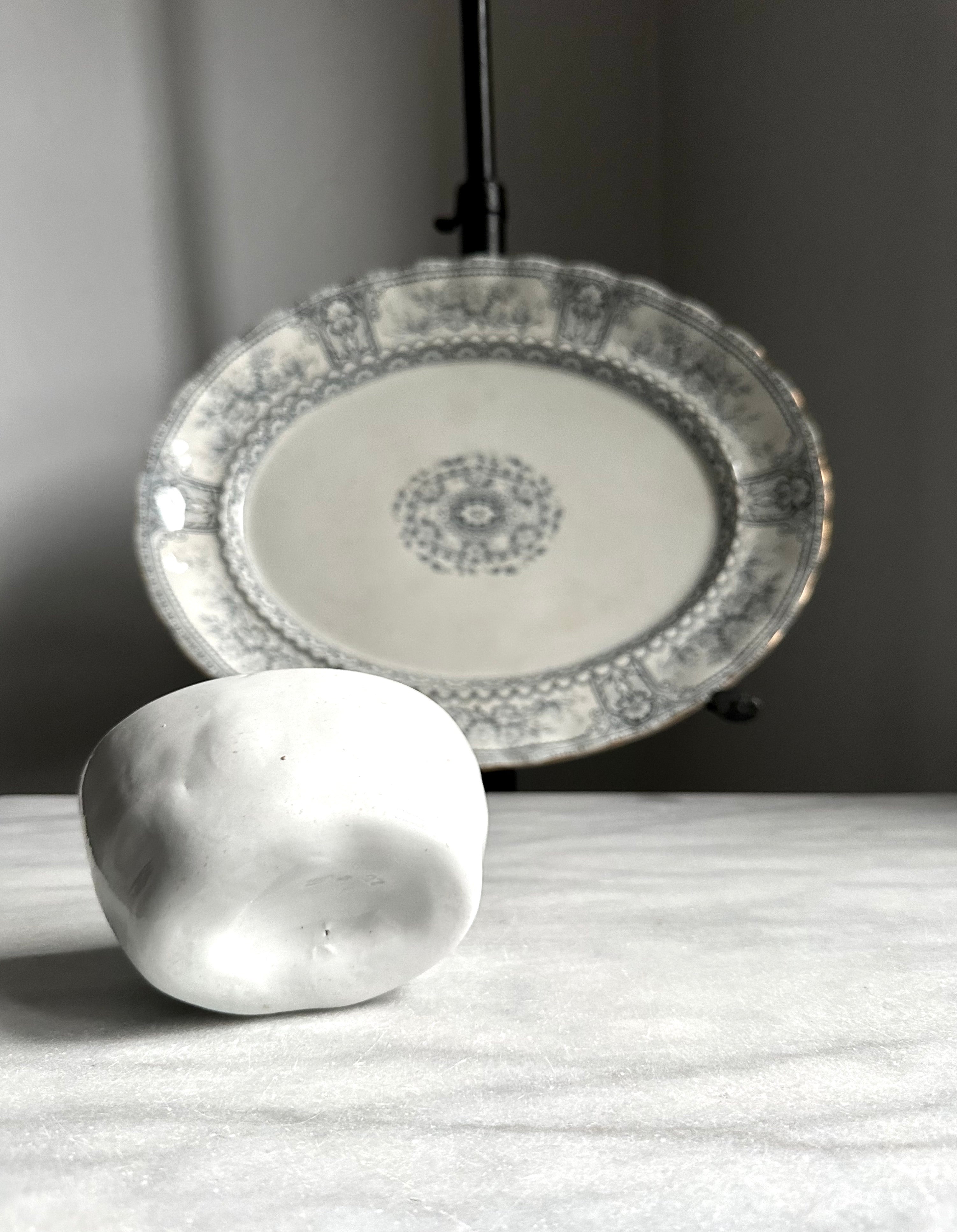 Ironstone Pudding/Jelly Mold