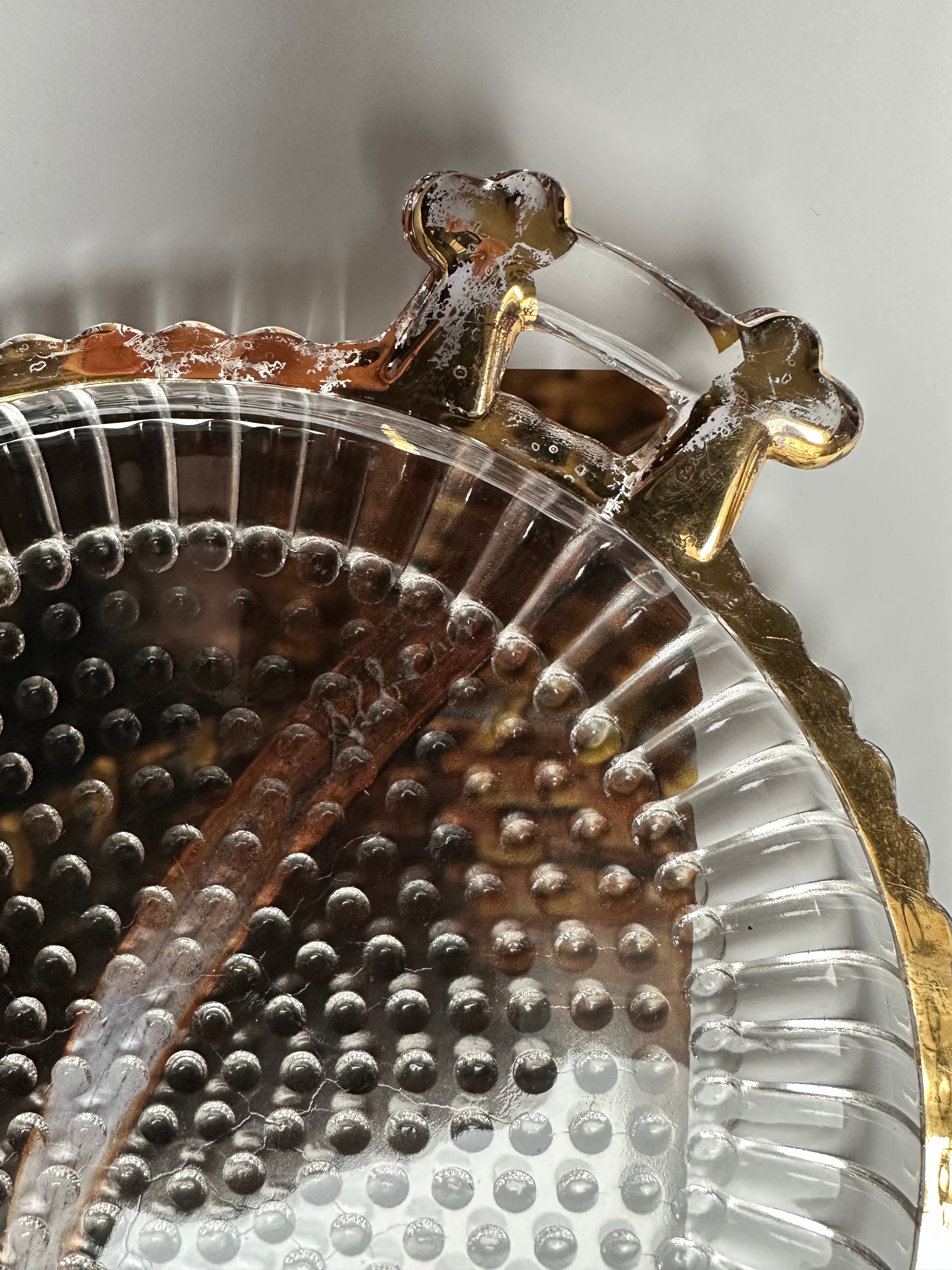 Vintage Cream, Sugar + Tray Set