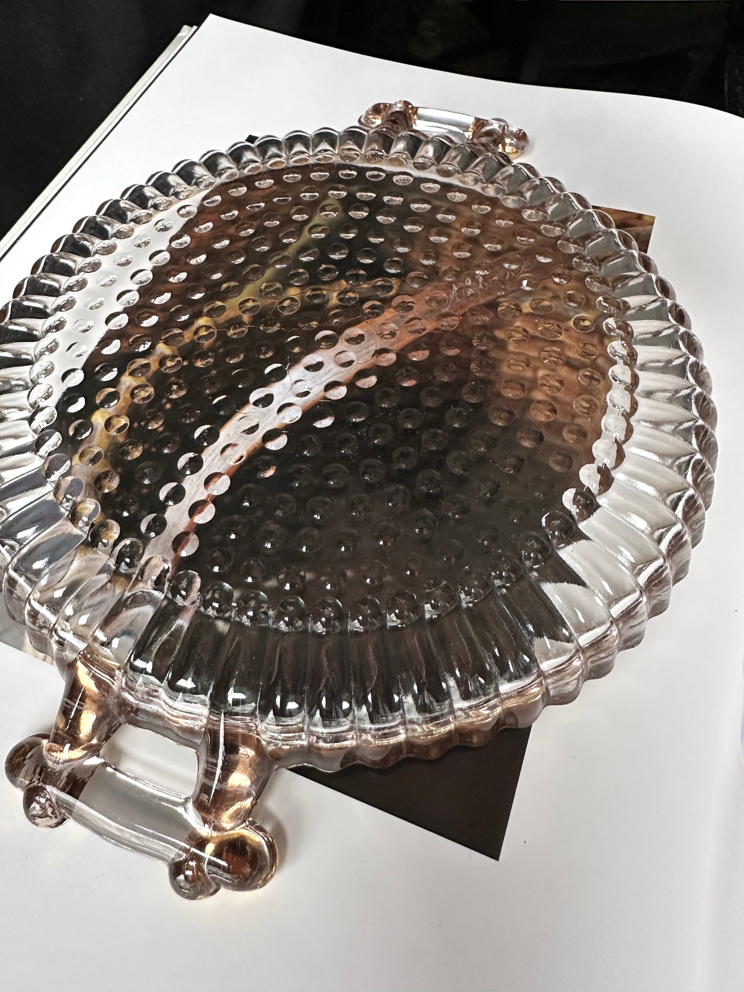 Vintage Cream, Sugar + Tray Set