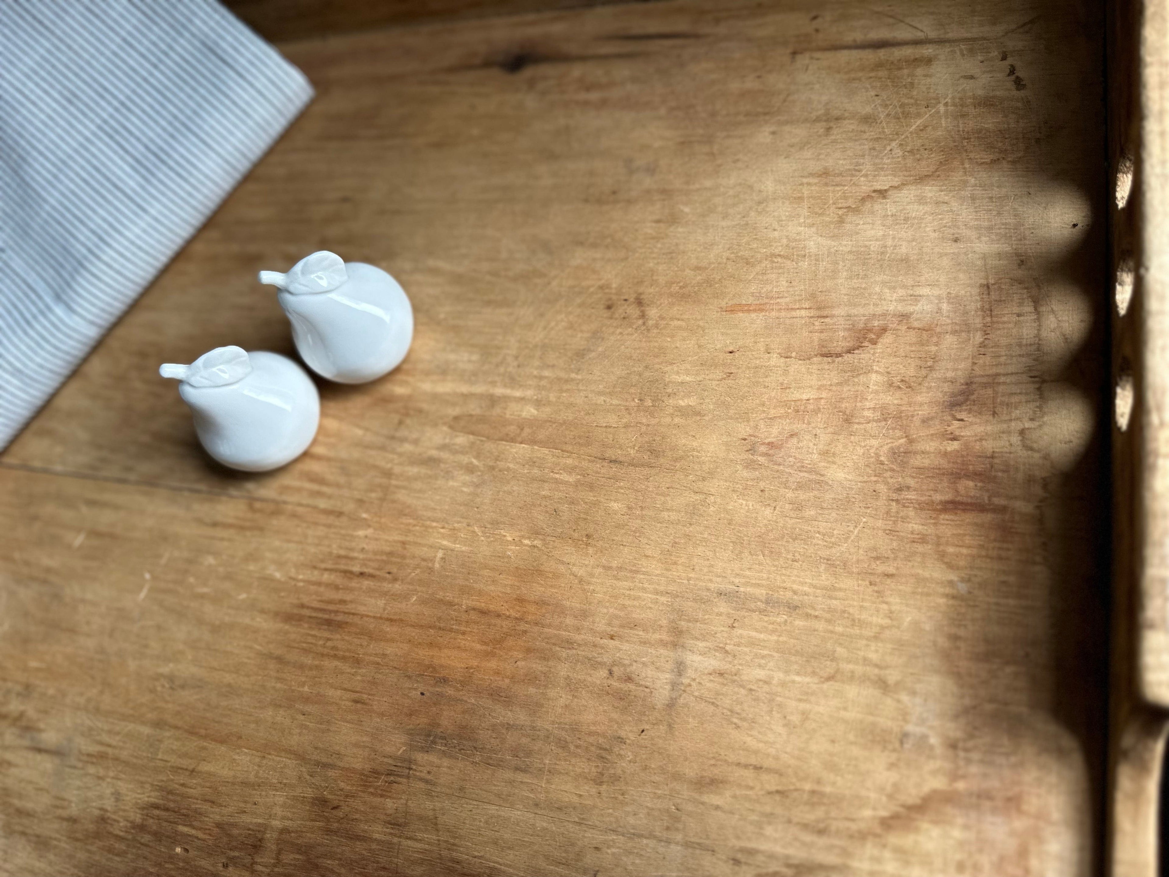 Pear Shape Salt + Pepper