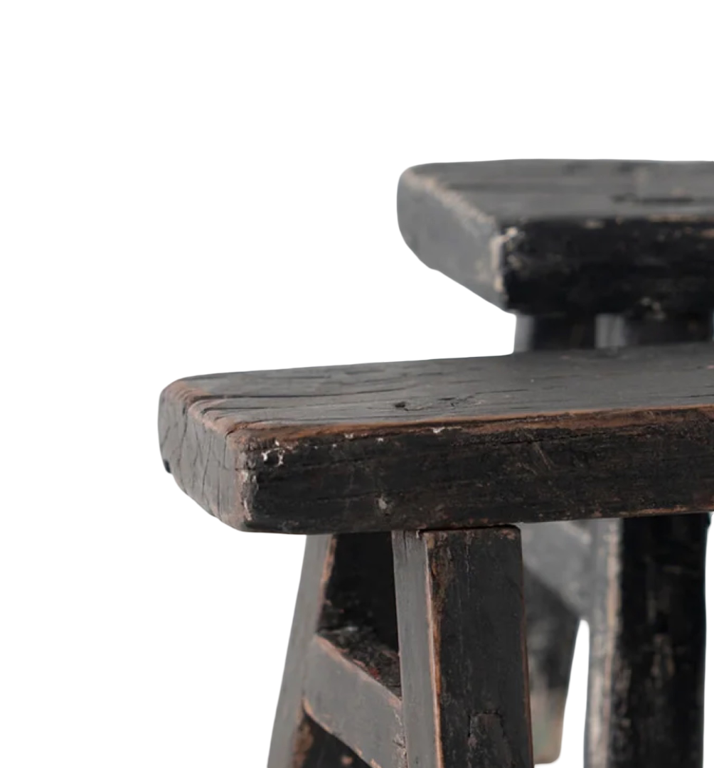 Reclaimed Wood Milking Stool