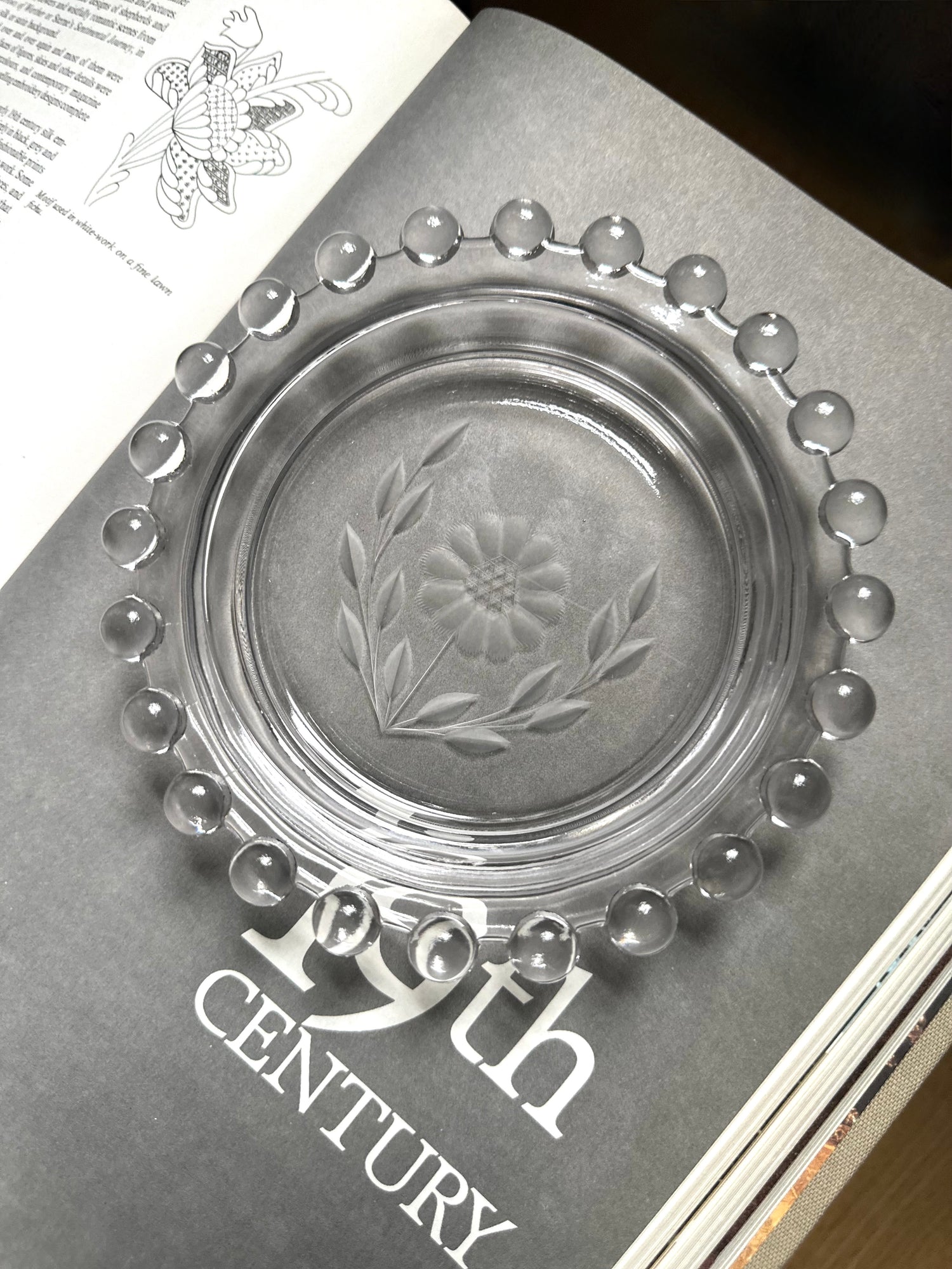 Set of 3 Cornflower Candlewick Dishes