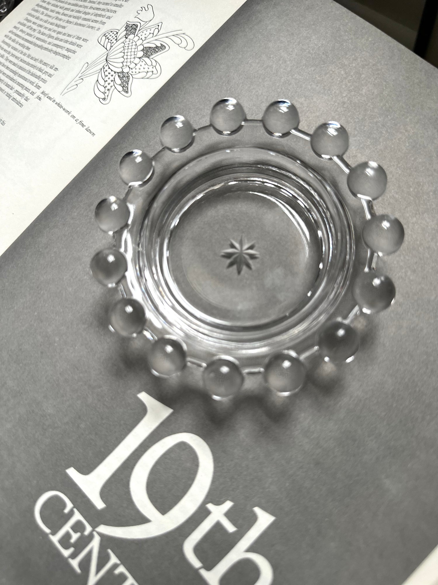 Set of 3 Cornflower Candlewick Dishes