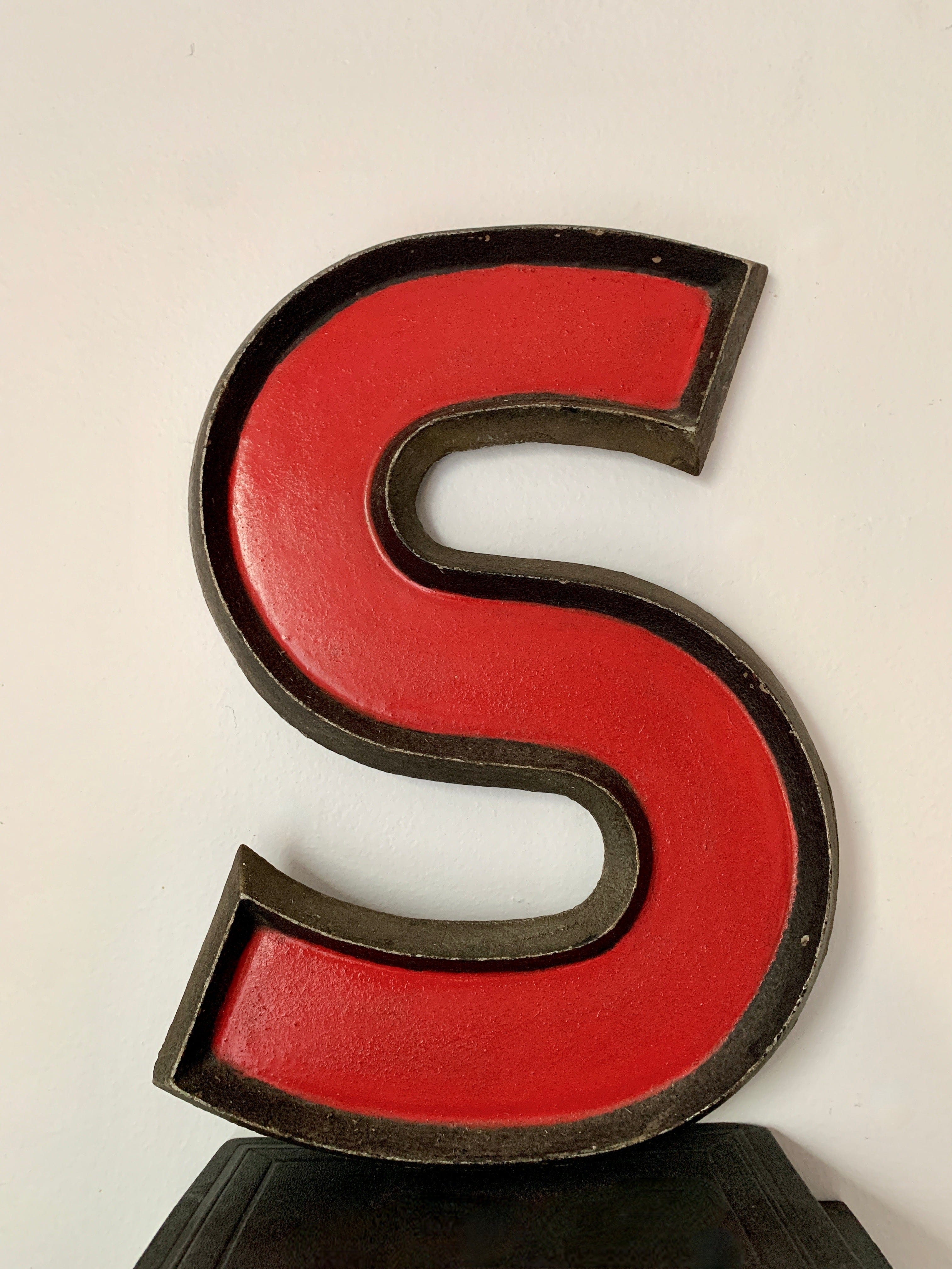 Vintage Adler Marquee Letter