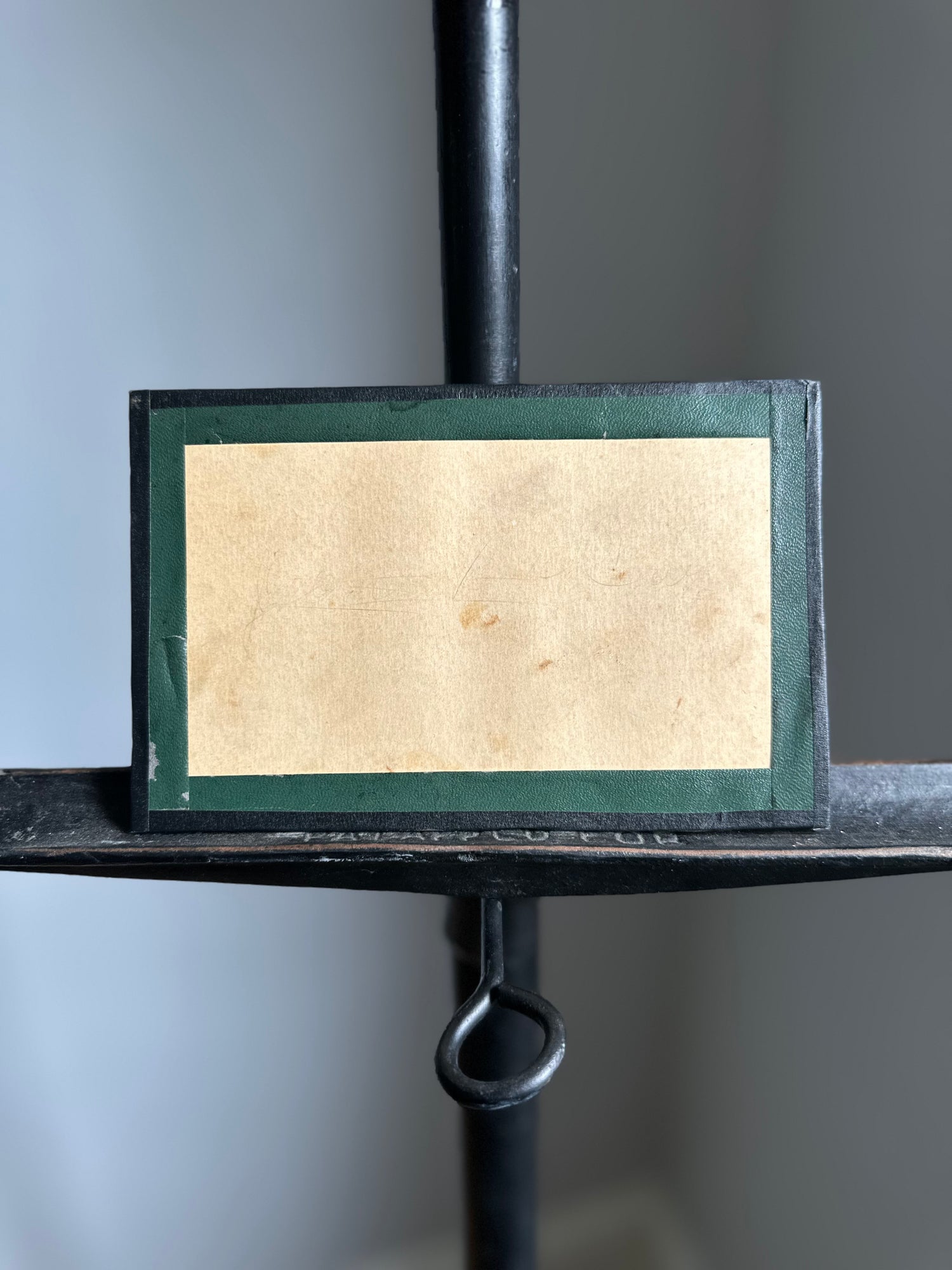 Vintage Petite Reverse Painted Glass