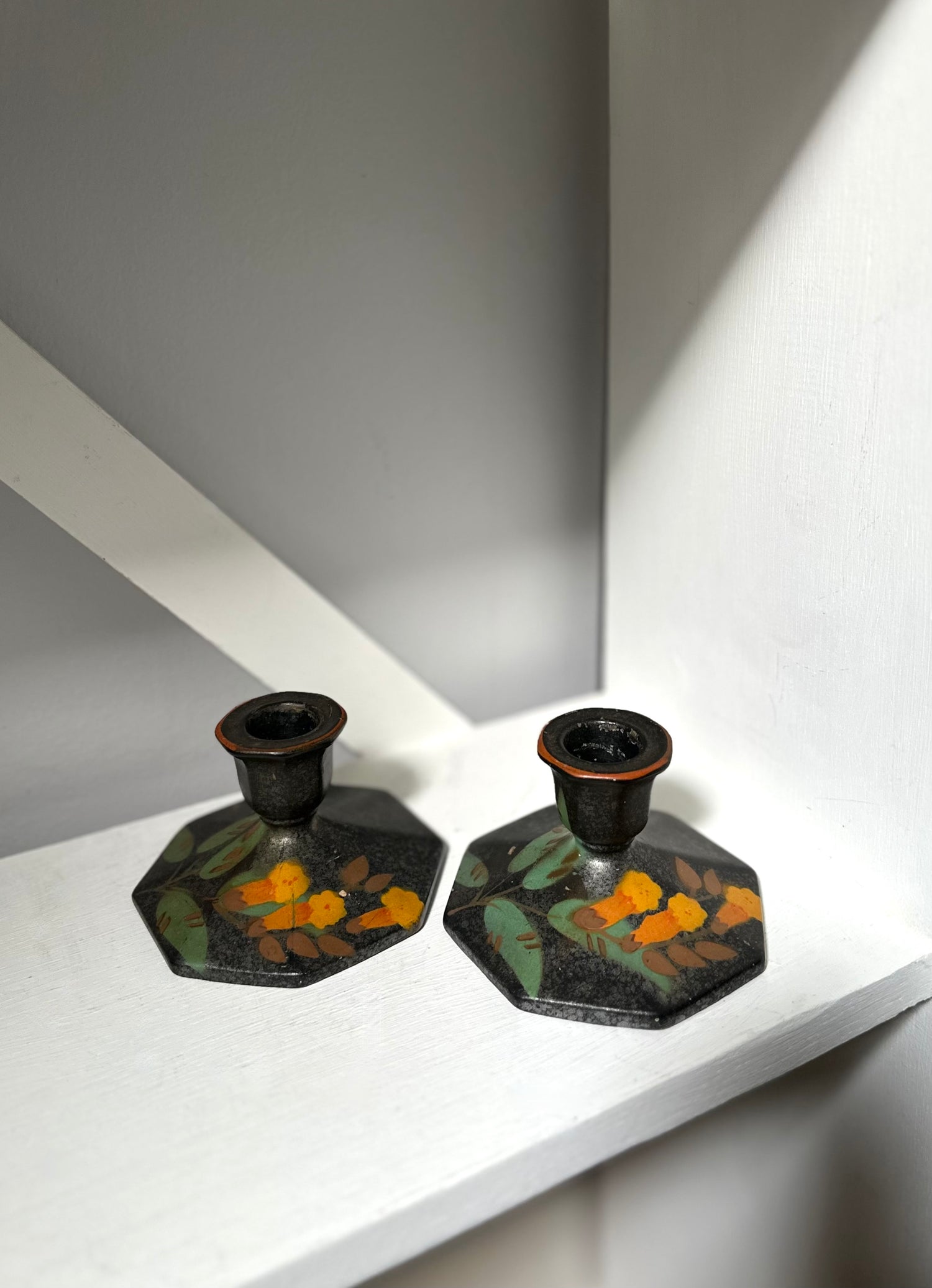 Antique Candle Holders