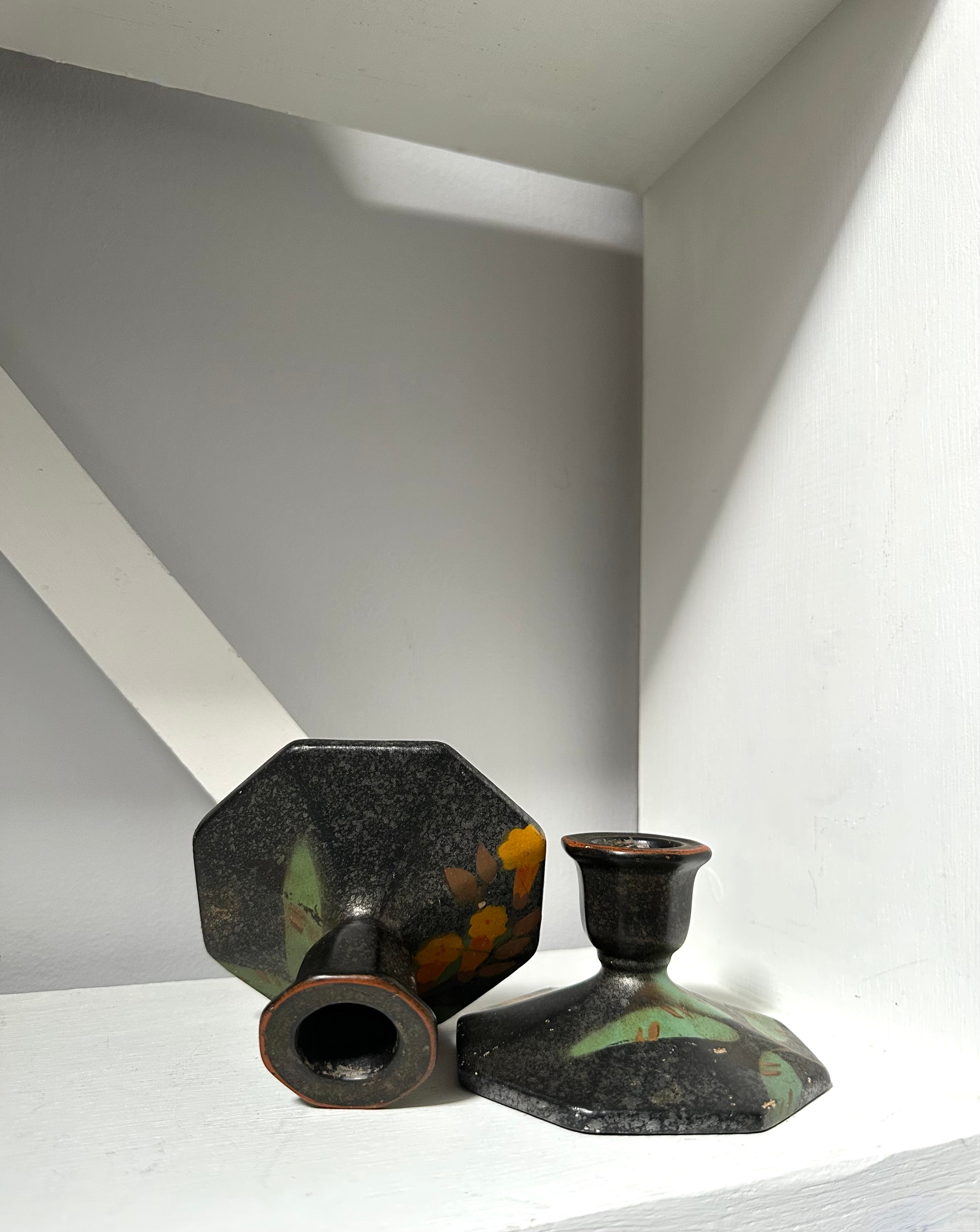 Antique Candle Holders