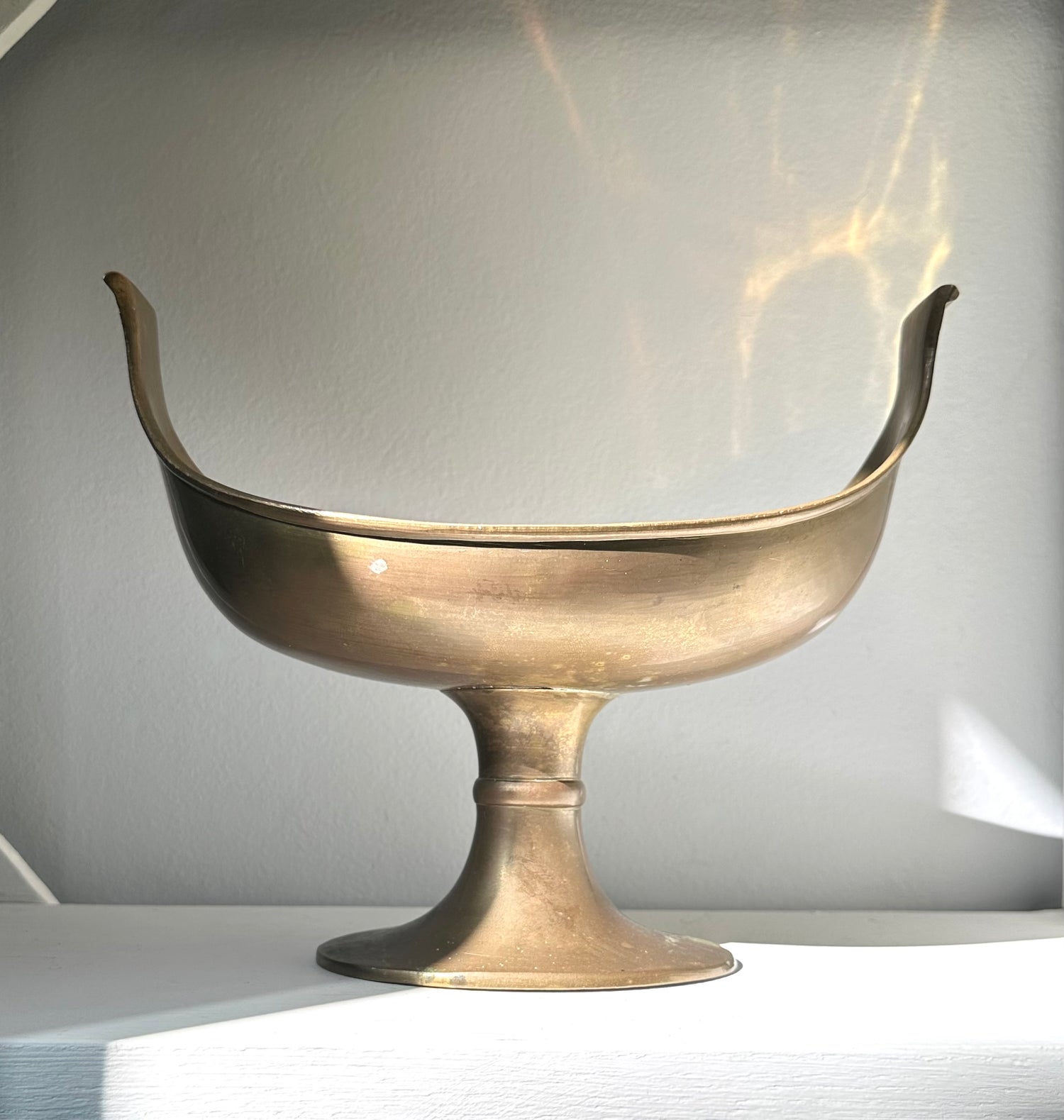 Vintage Brass Pedestal