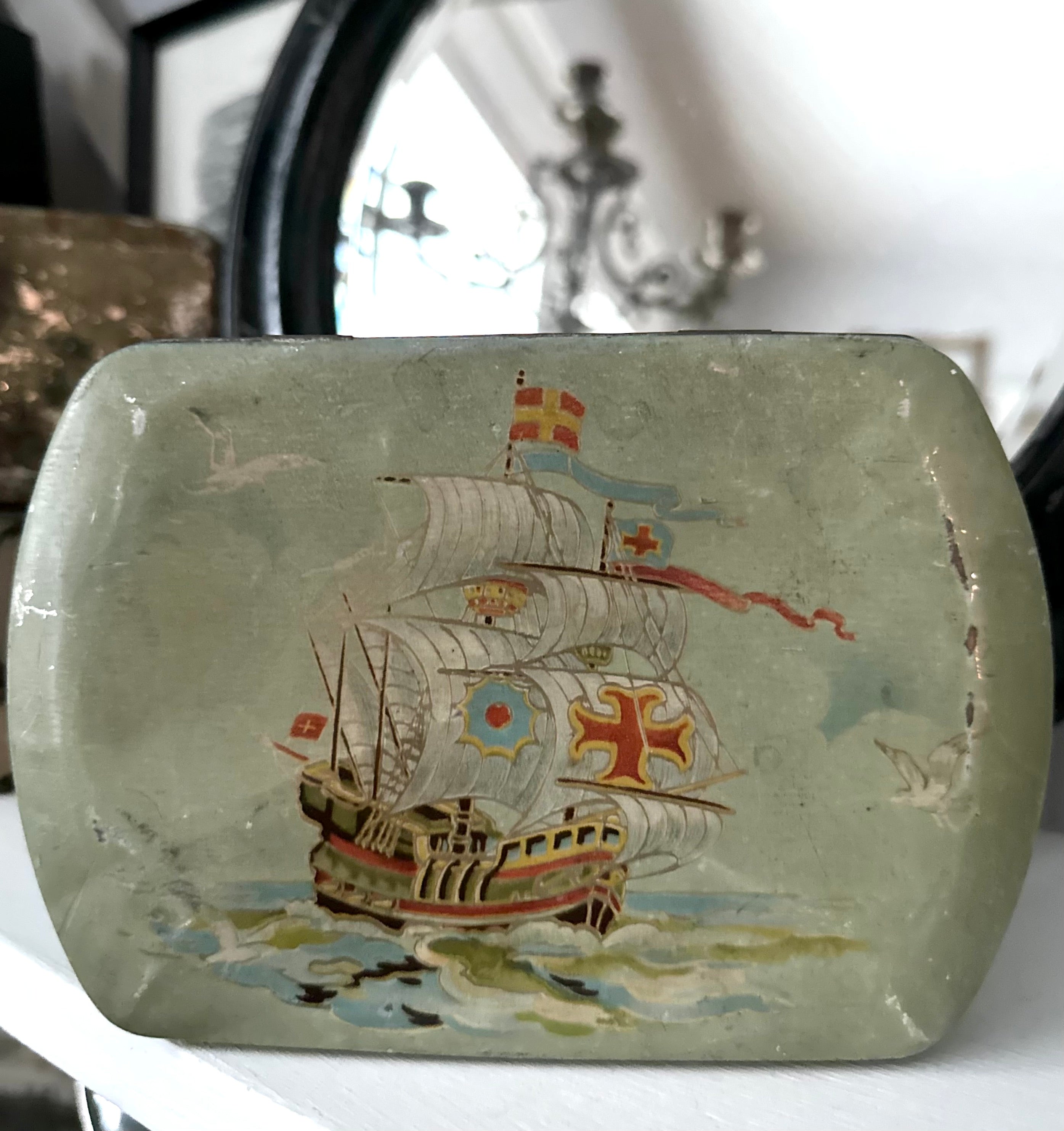 Vintage English Tin Box