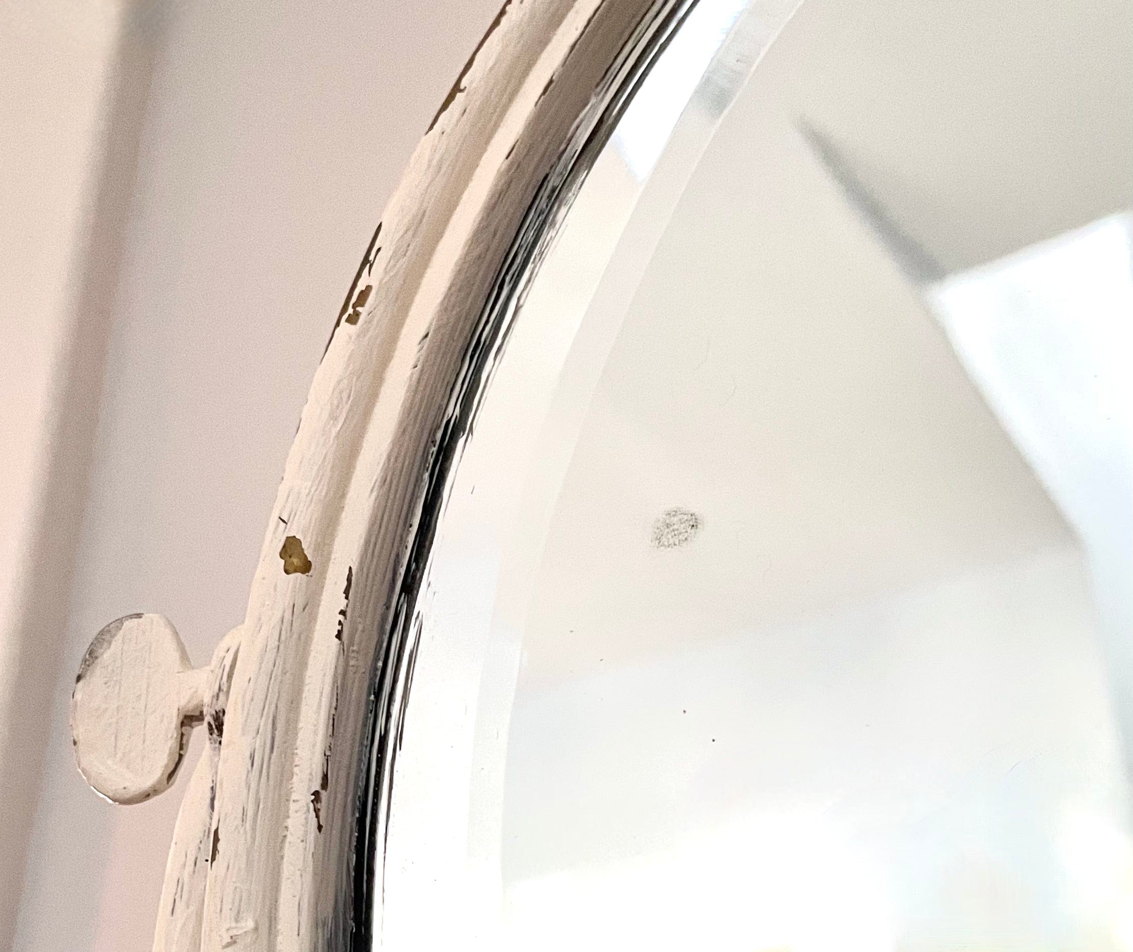 Antique Shaving Mirror Stand