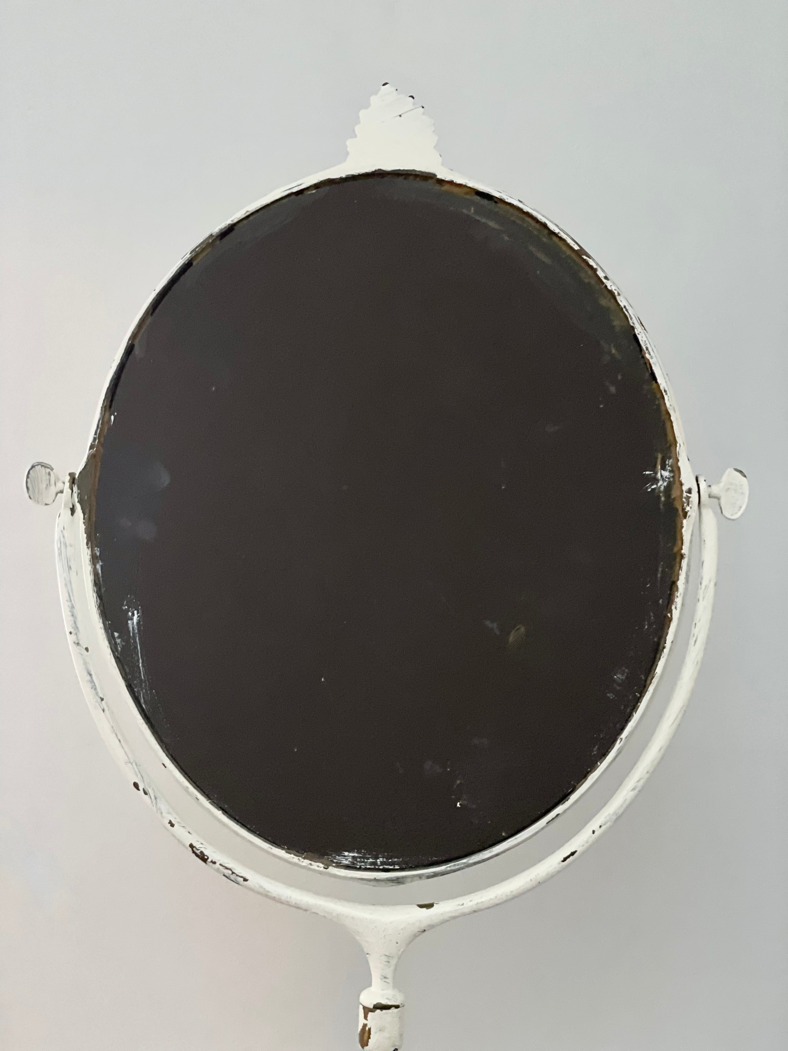 Antique Shaving Mirror Stand