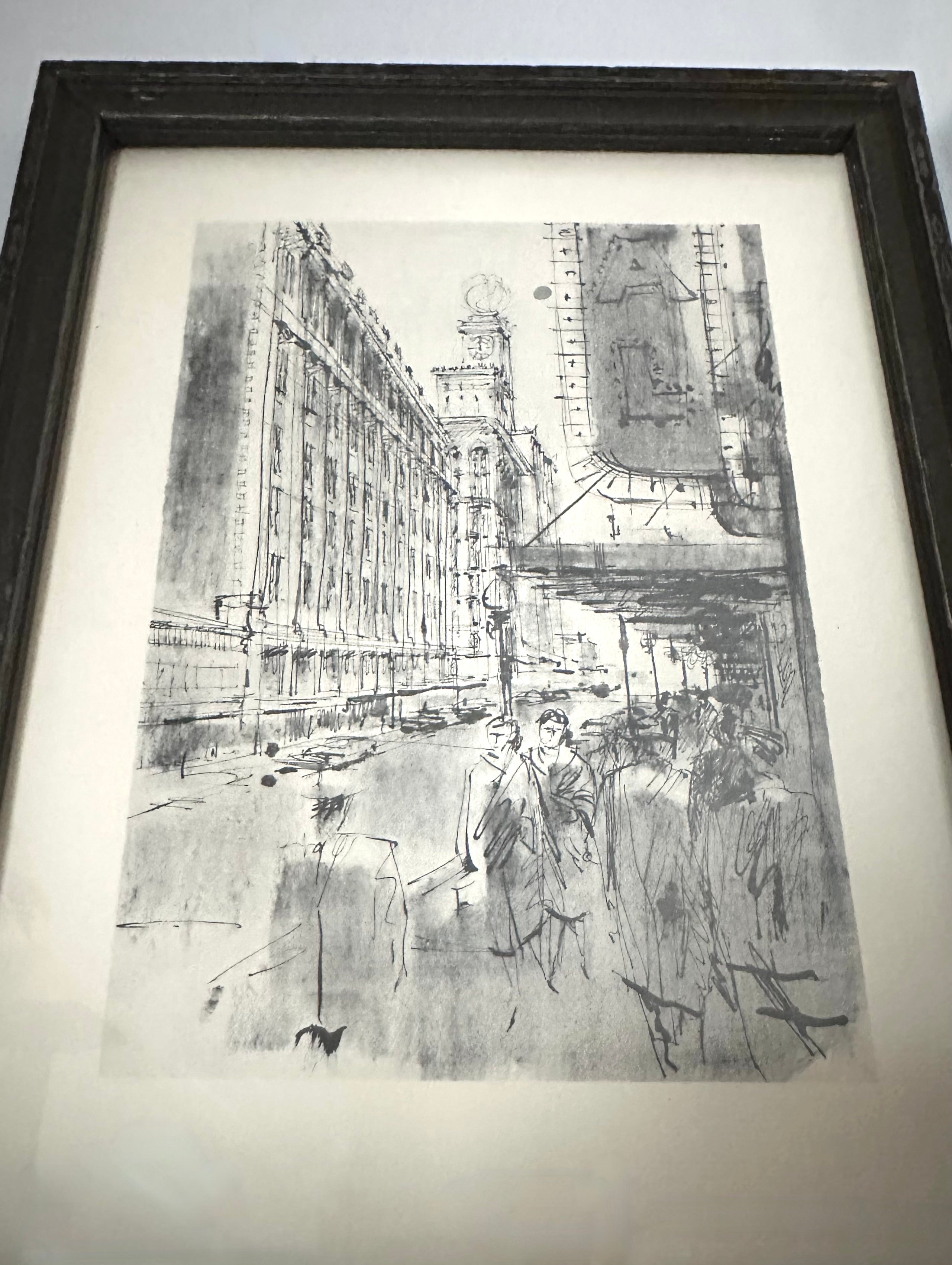 Vintage City Sketch