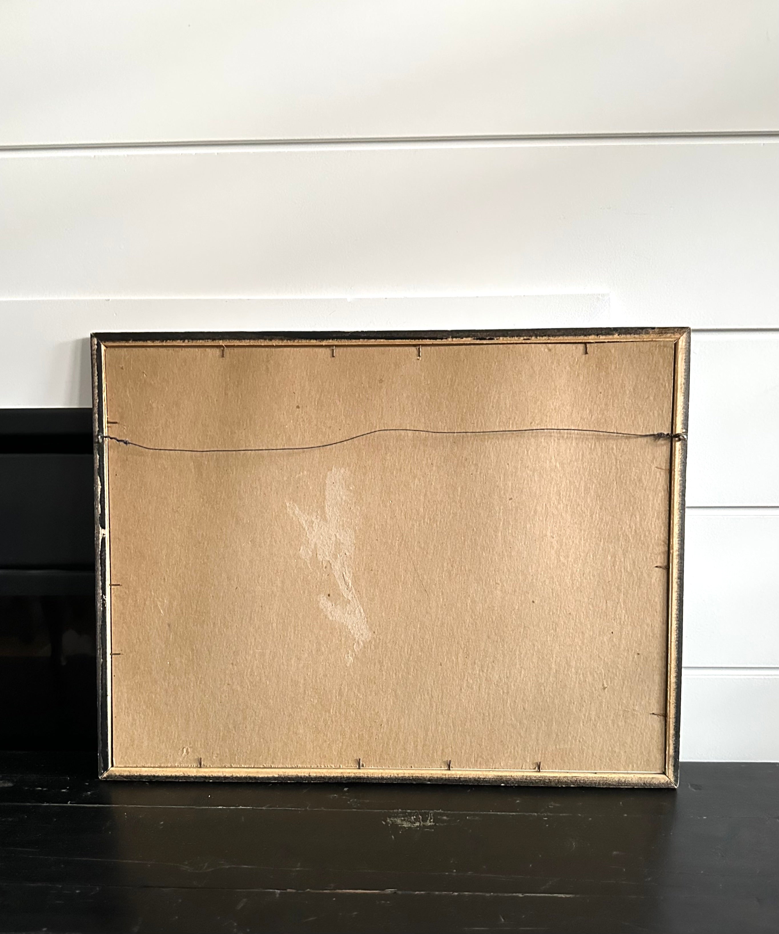 Vintage Framed Chateau Print