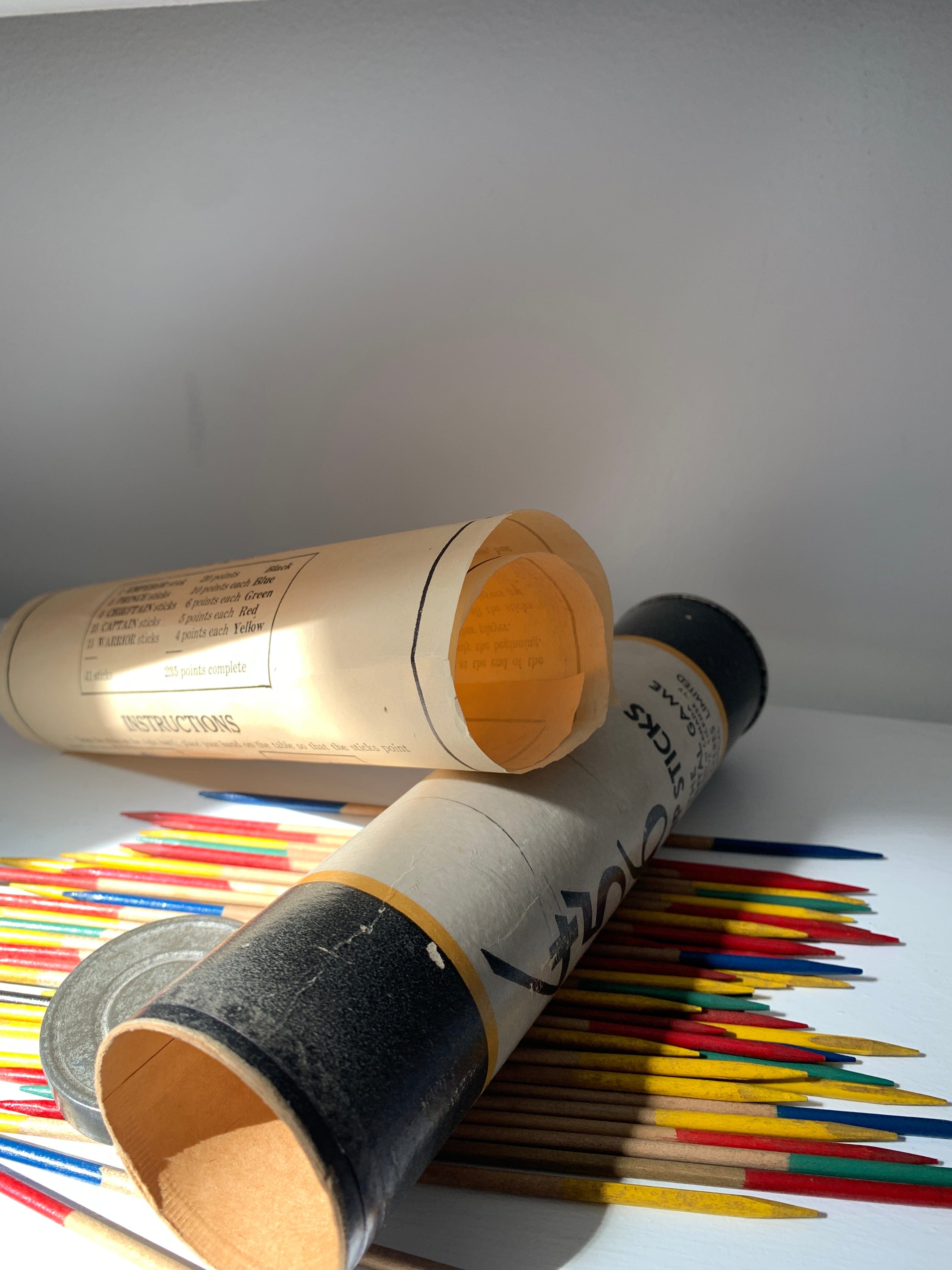 Vintage Tin Game, Pickup Sticks