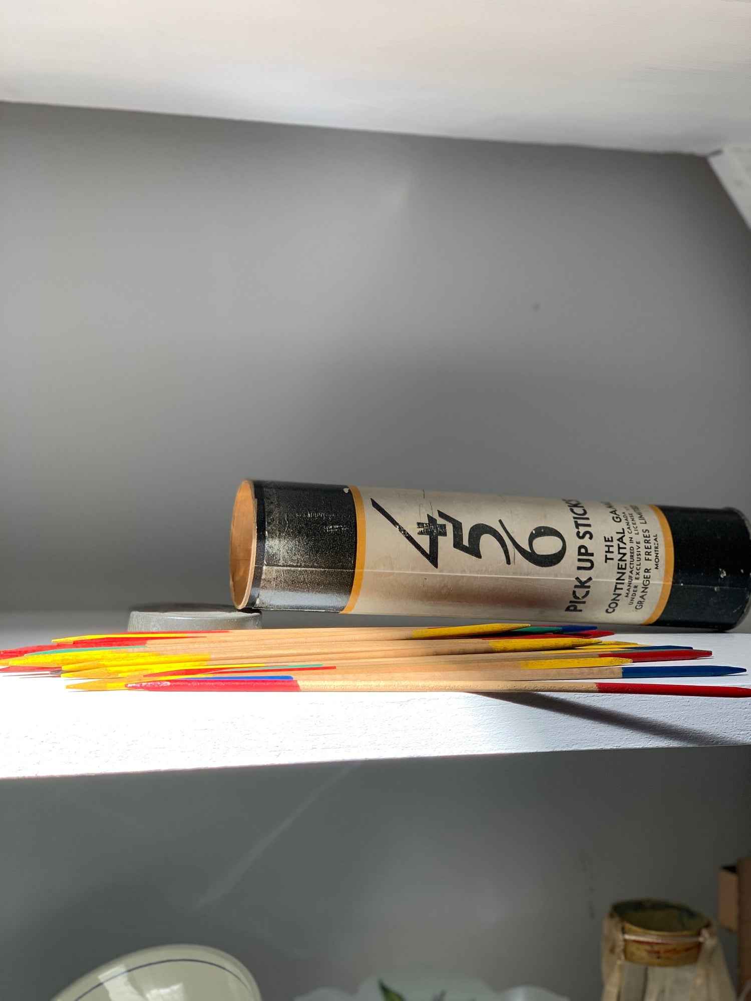 Vintage Tin Game, Pickup Sticks