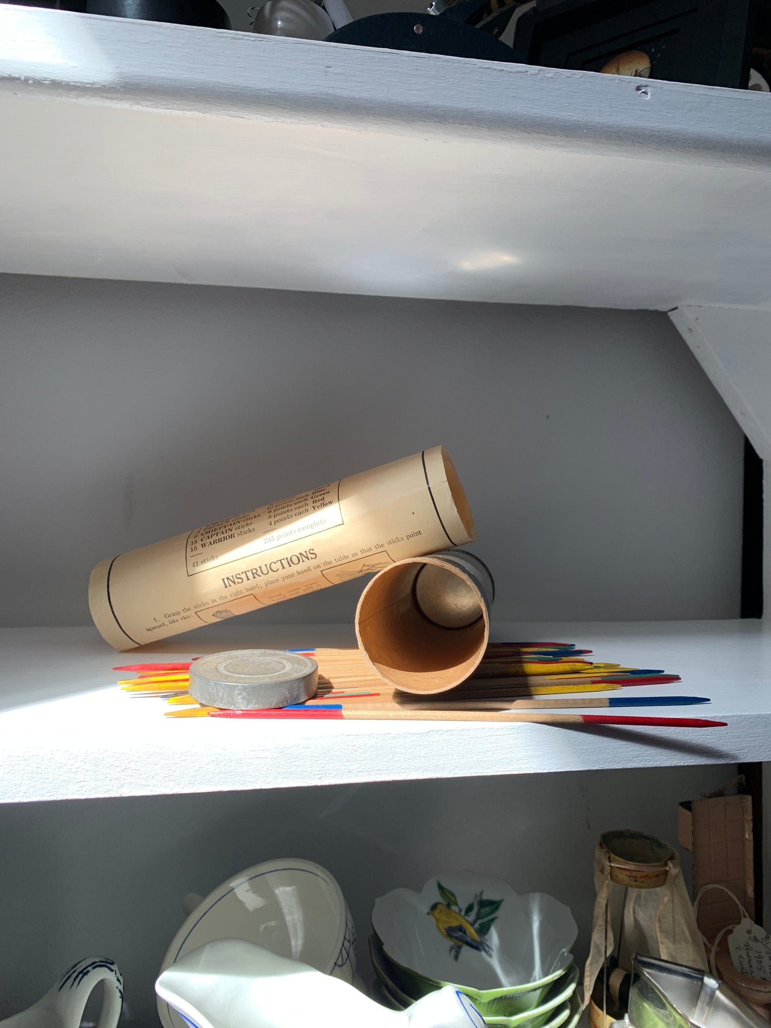 Vintage Tin Game, Pickup Sticks