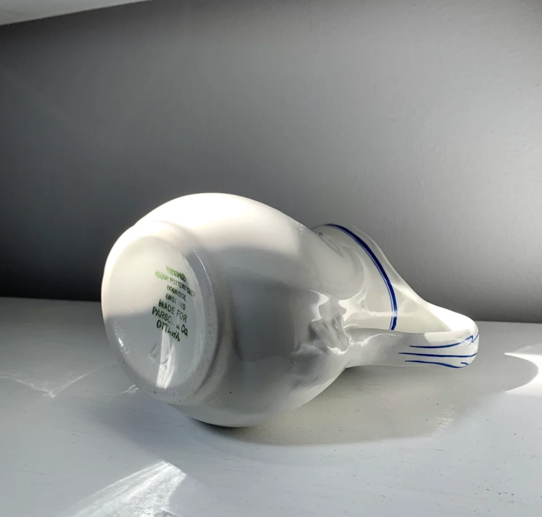 Vintage Ironstone Jug, England