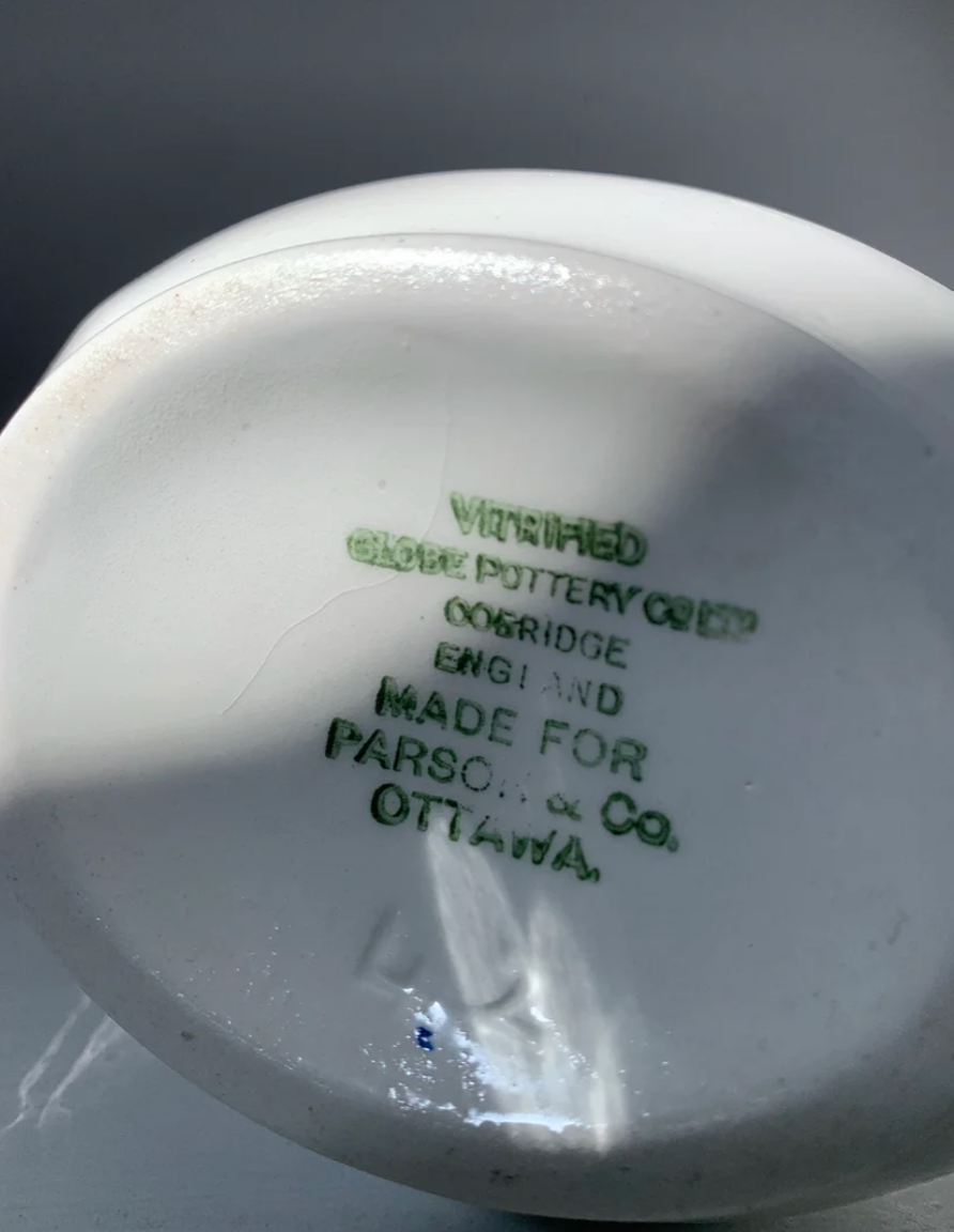 Vintage Ironstone Jug, England