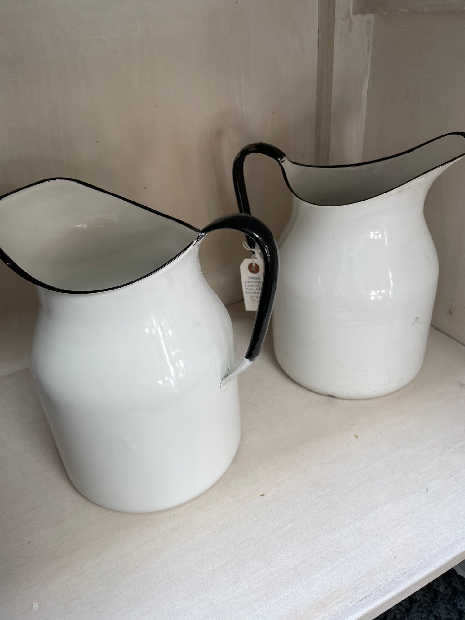 Vintage Enamel Jug