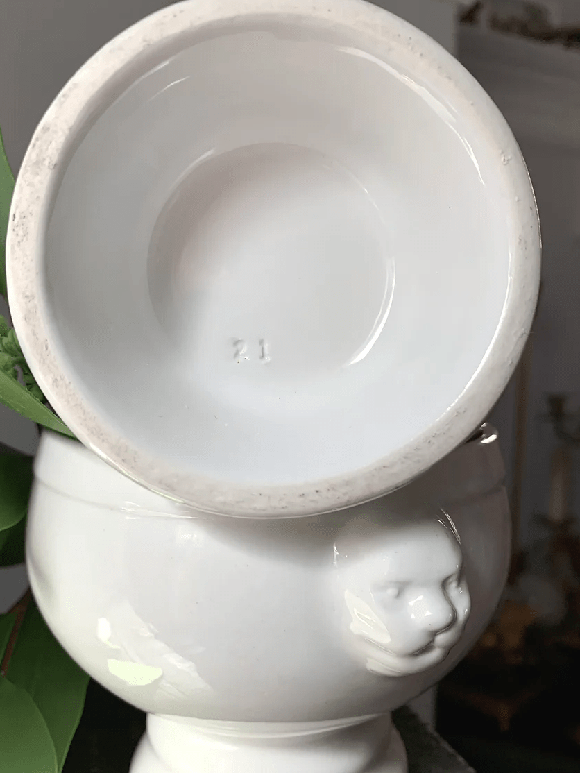 Vintage Lion Soup Tureen/Bowls