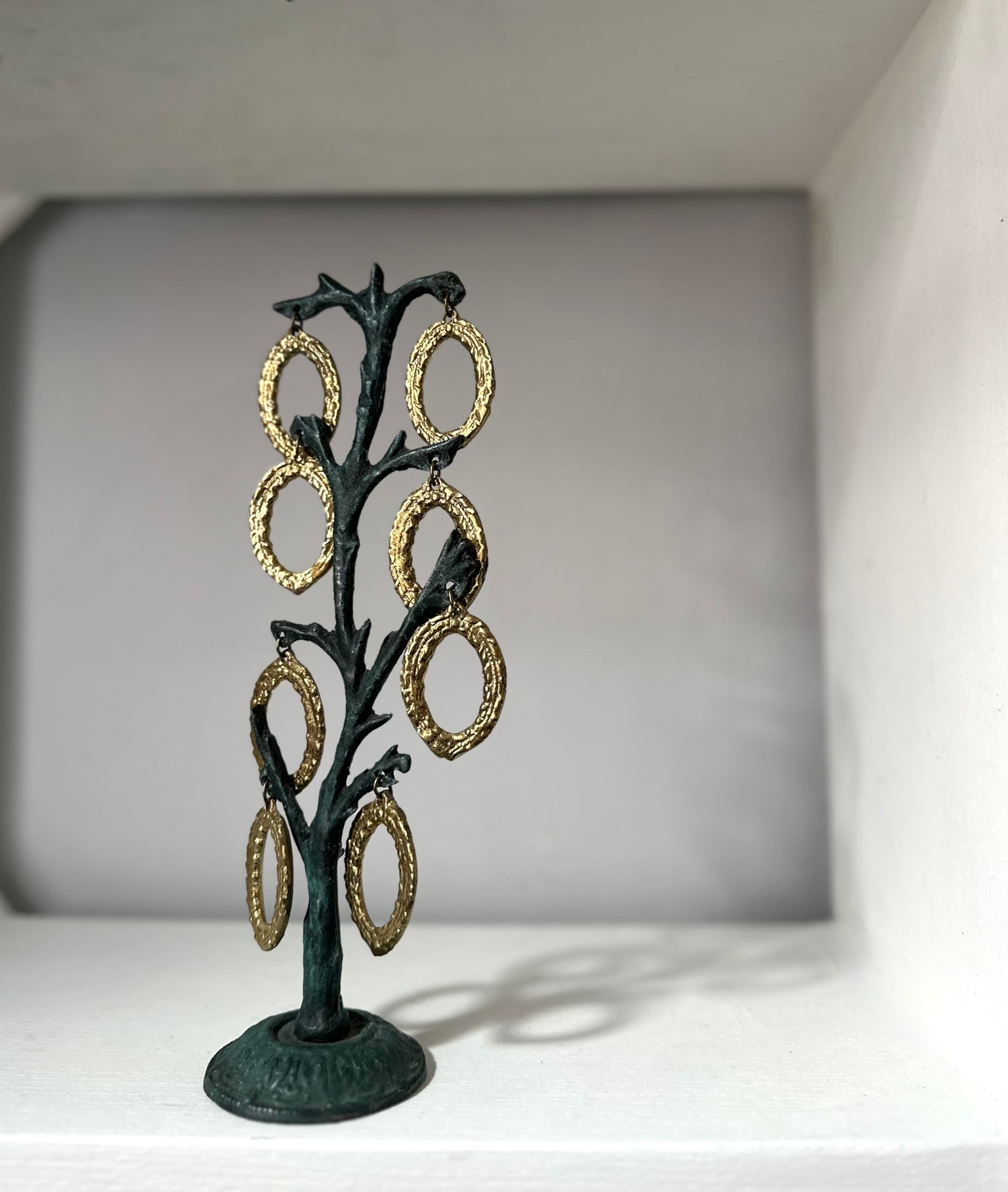 Vintage Metal Family Photo Tree