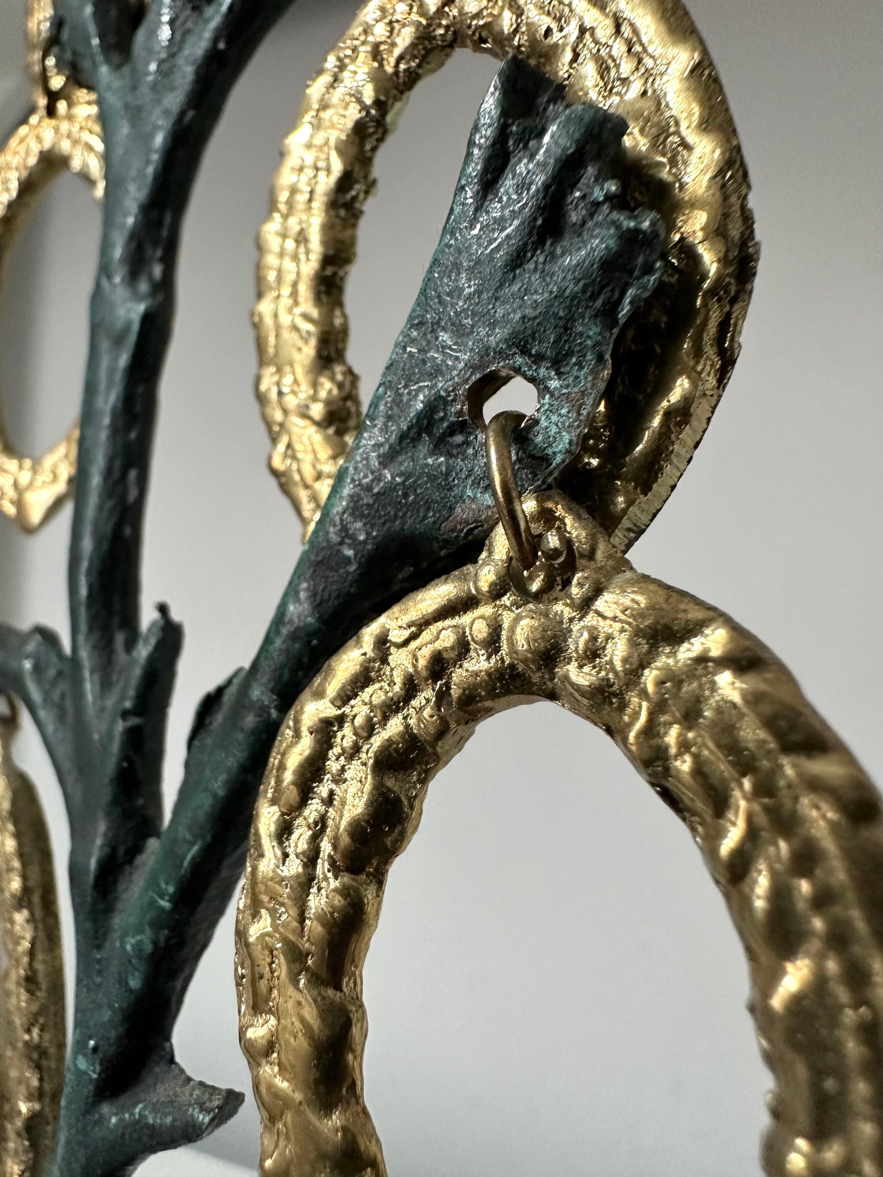 Vintage Metal Family Photo Tree