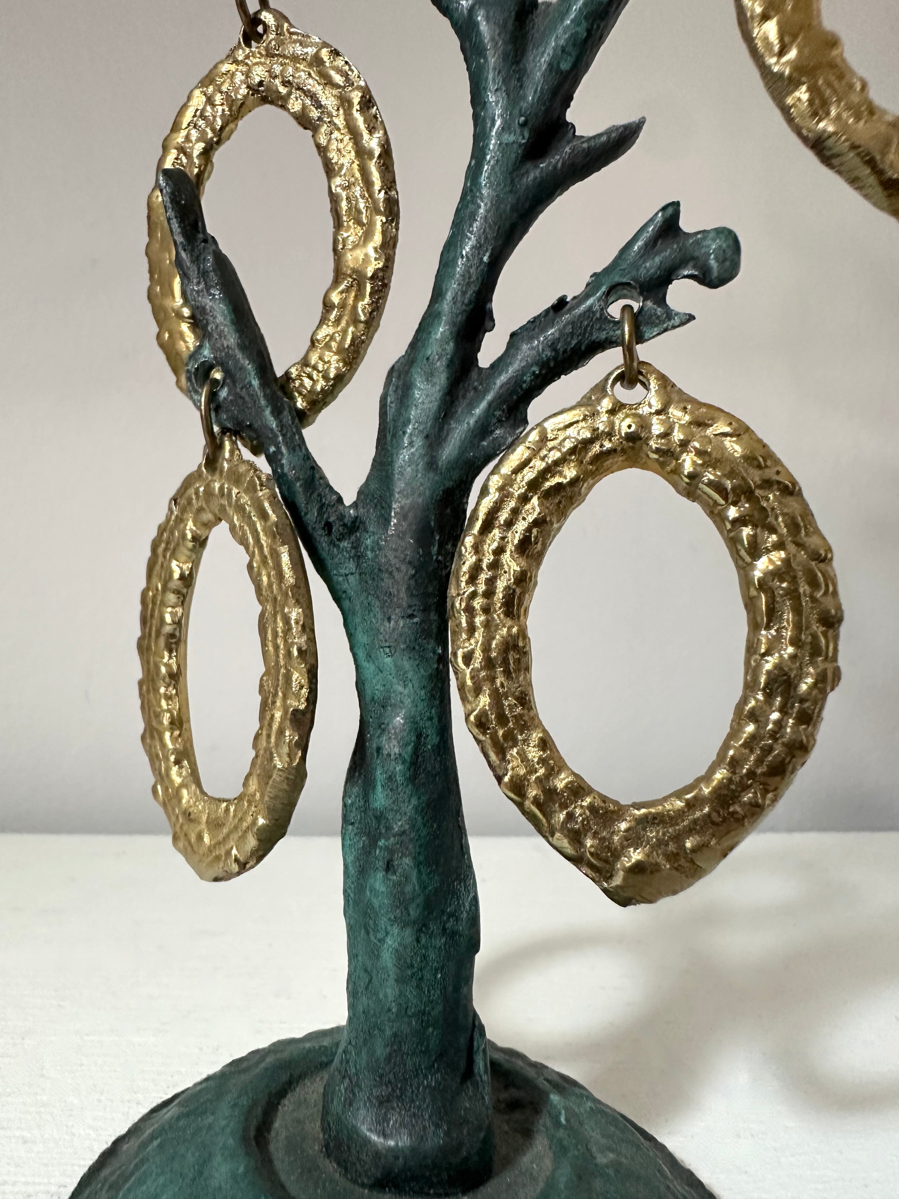 Vintage Metal Family Photo Tree