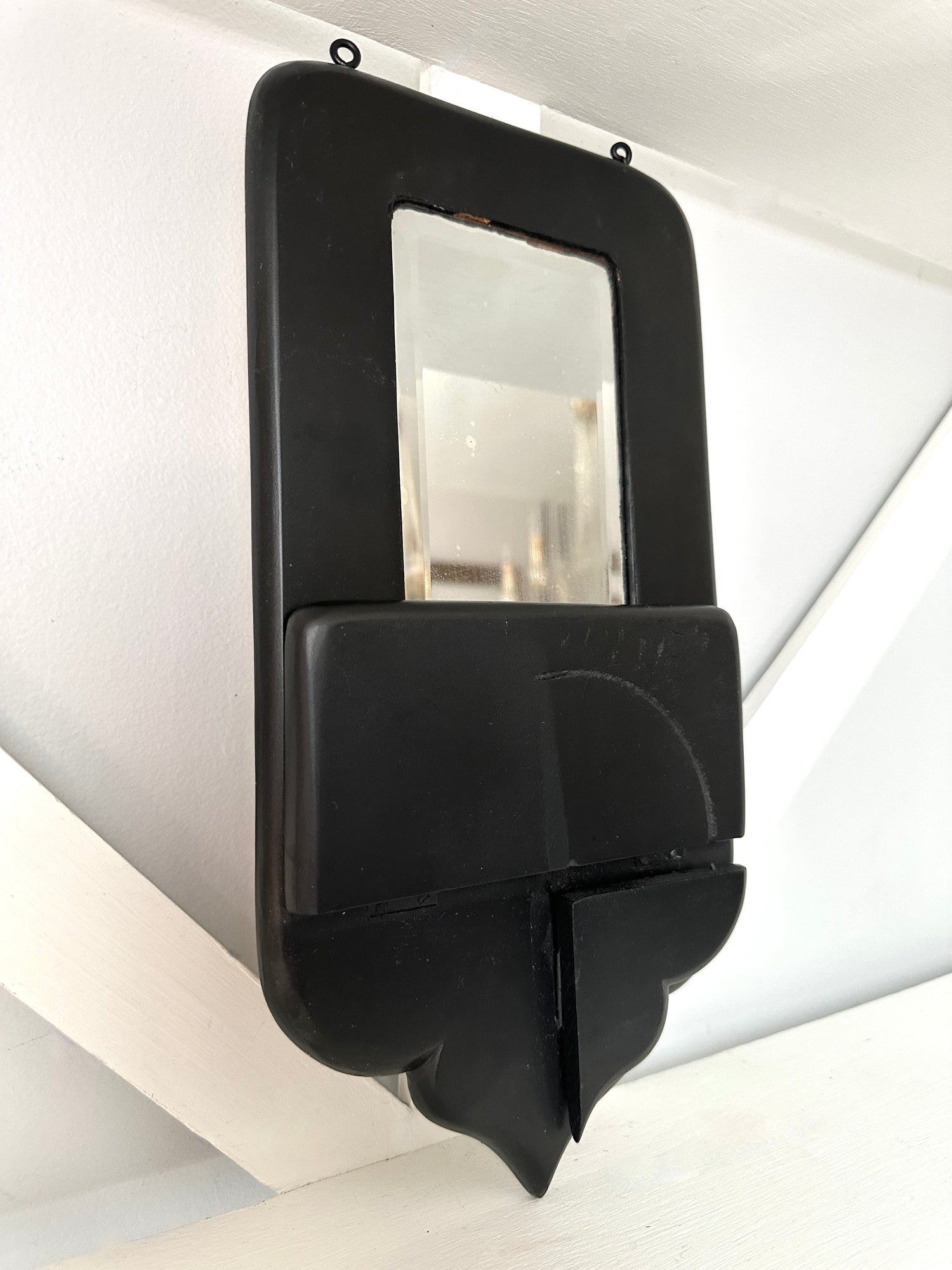 Vintage Mini Mirror + Shelf