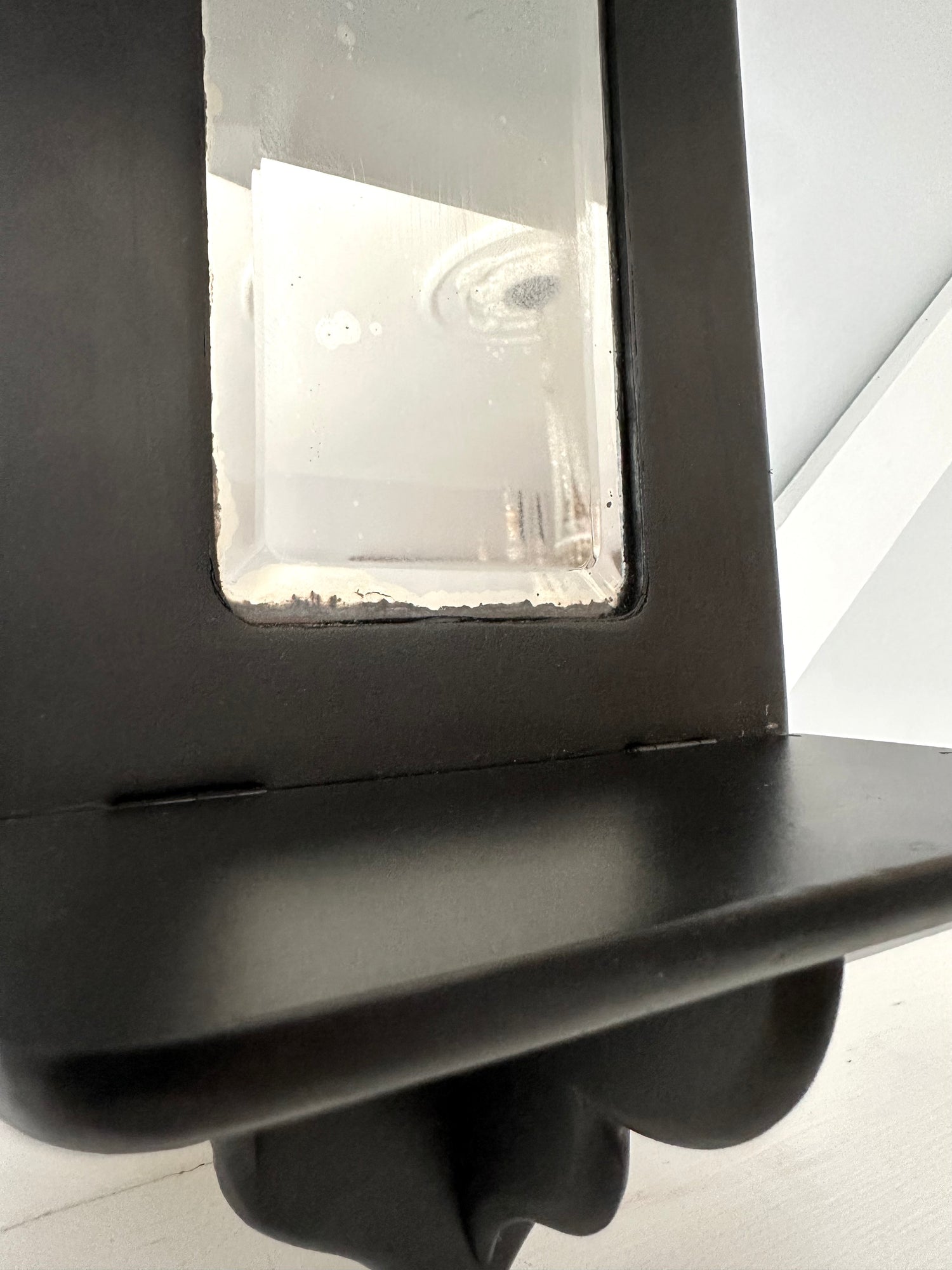 Vintage Mini Mirror + Shelf